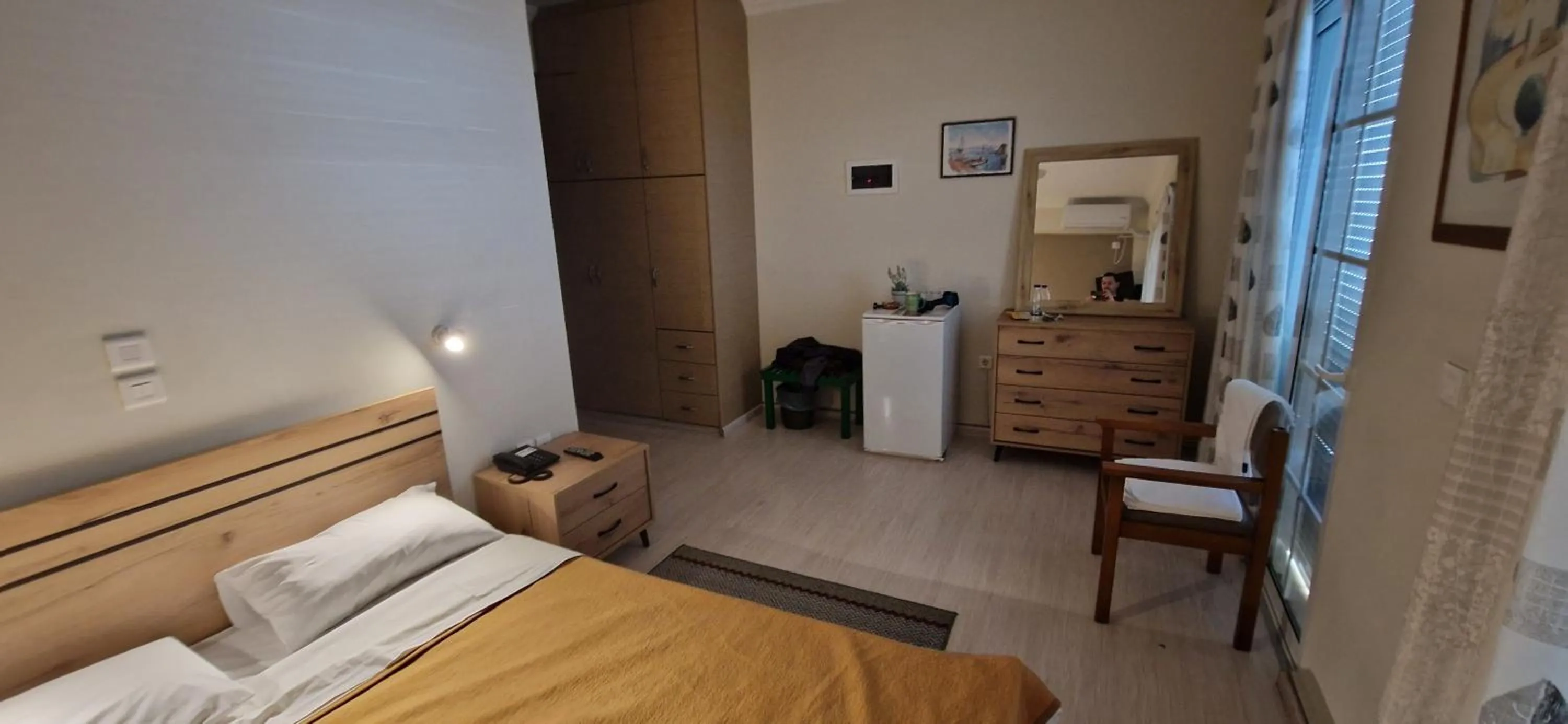 Bedroom, Bed in Hotel Antirriο