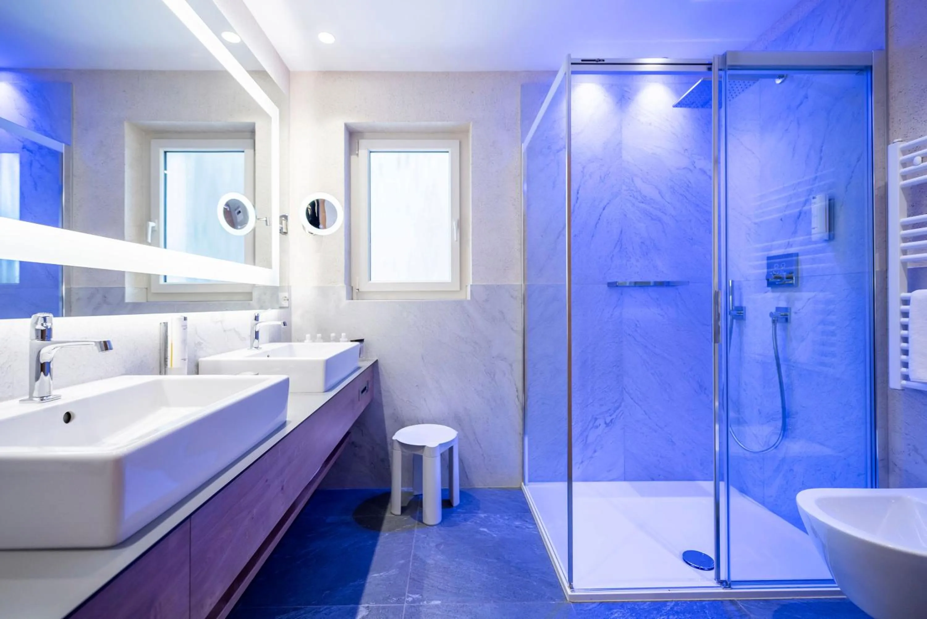 Bathroom in Quellenhof Luxury Resort Passeier