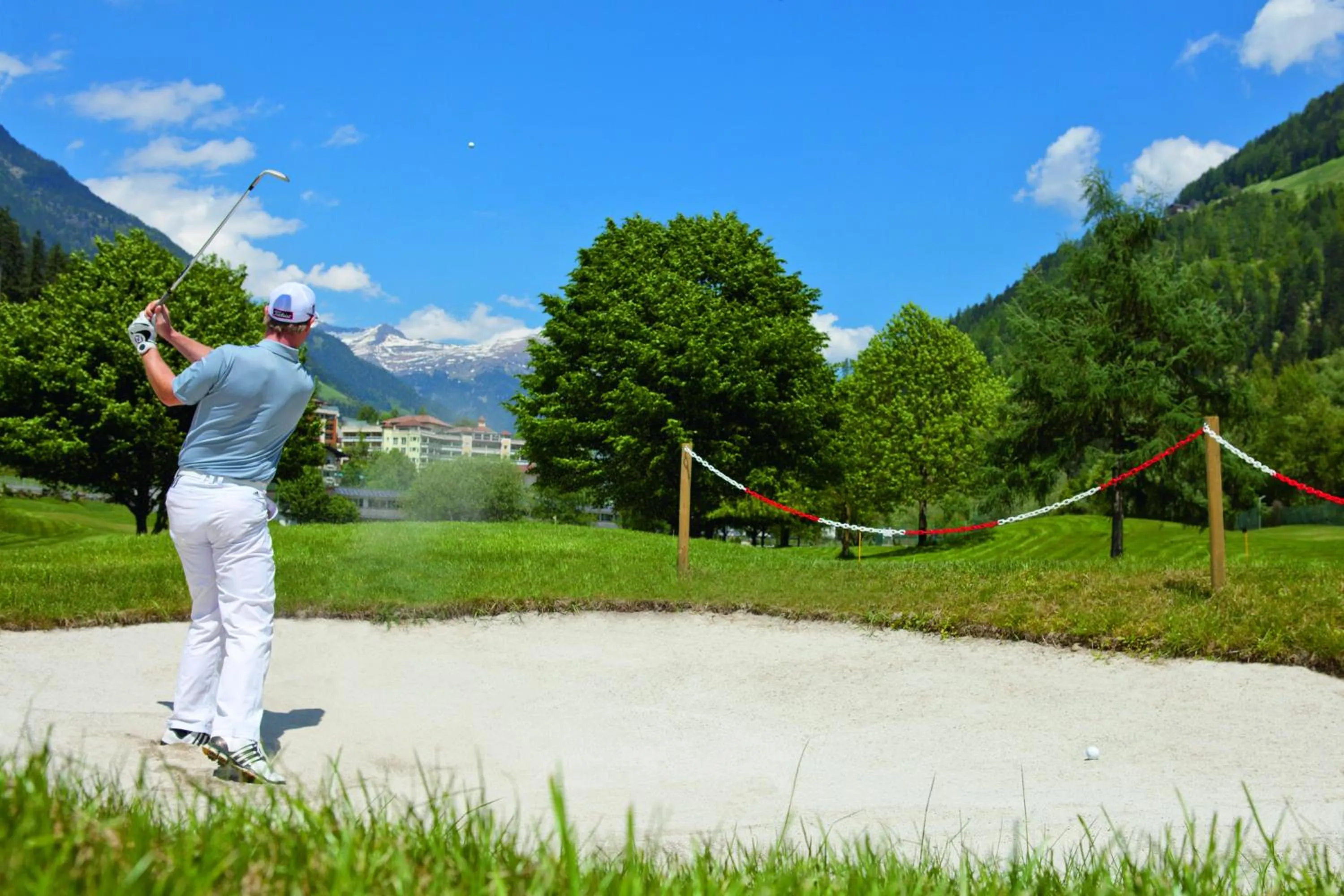 Golfcourse in Quellenhof Luxury Resort Passeier