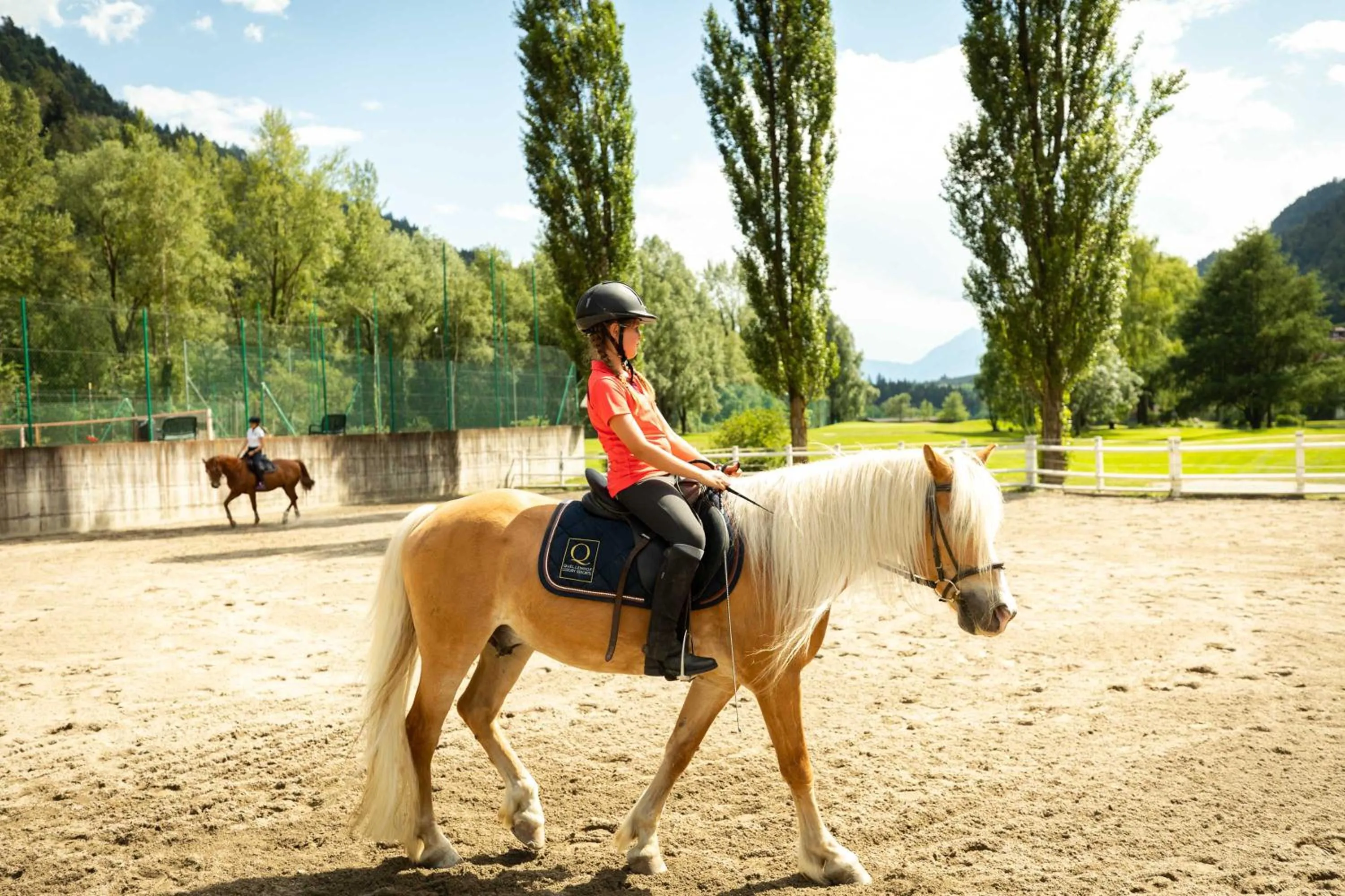 Horse-riding in Quellenhof Luxury Resort Passeier