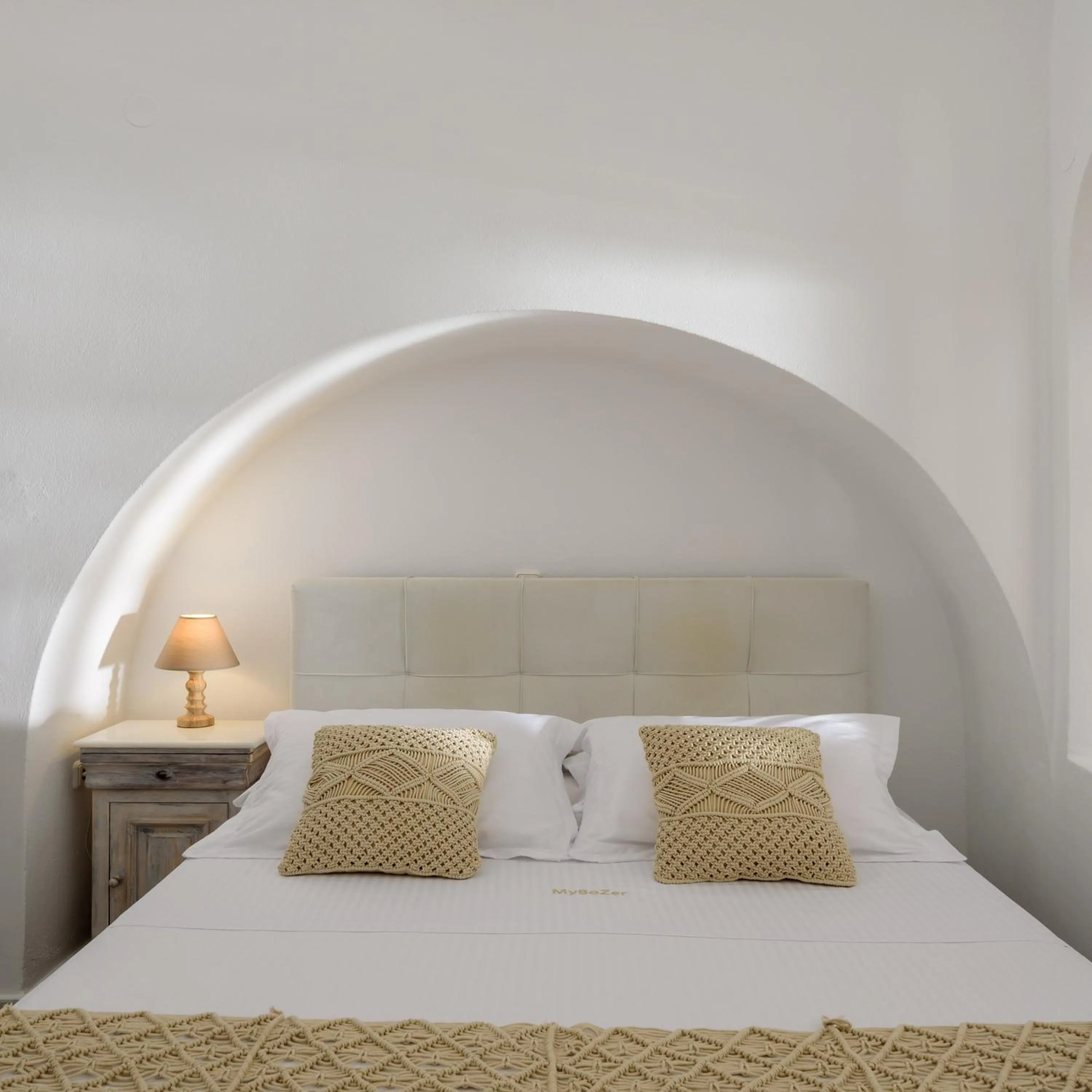 Bed in MyBoZer Hotel Kallisto