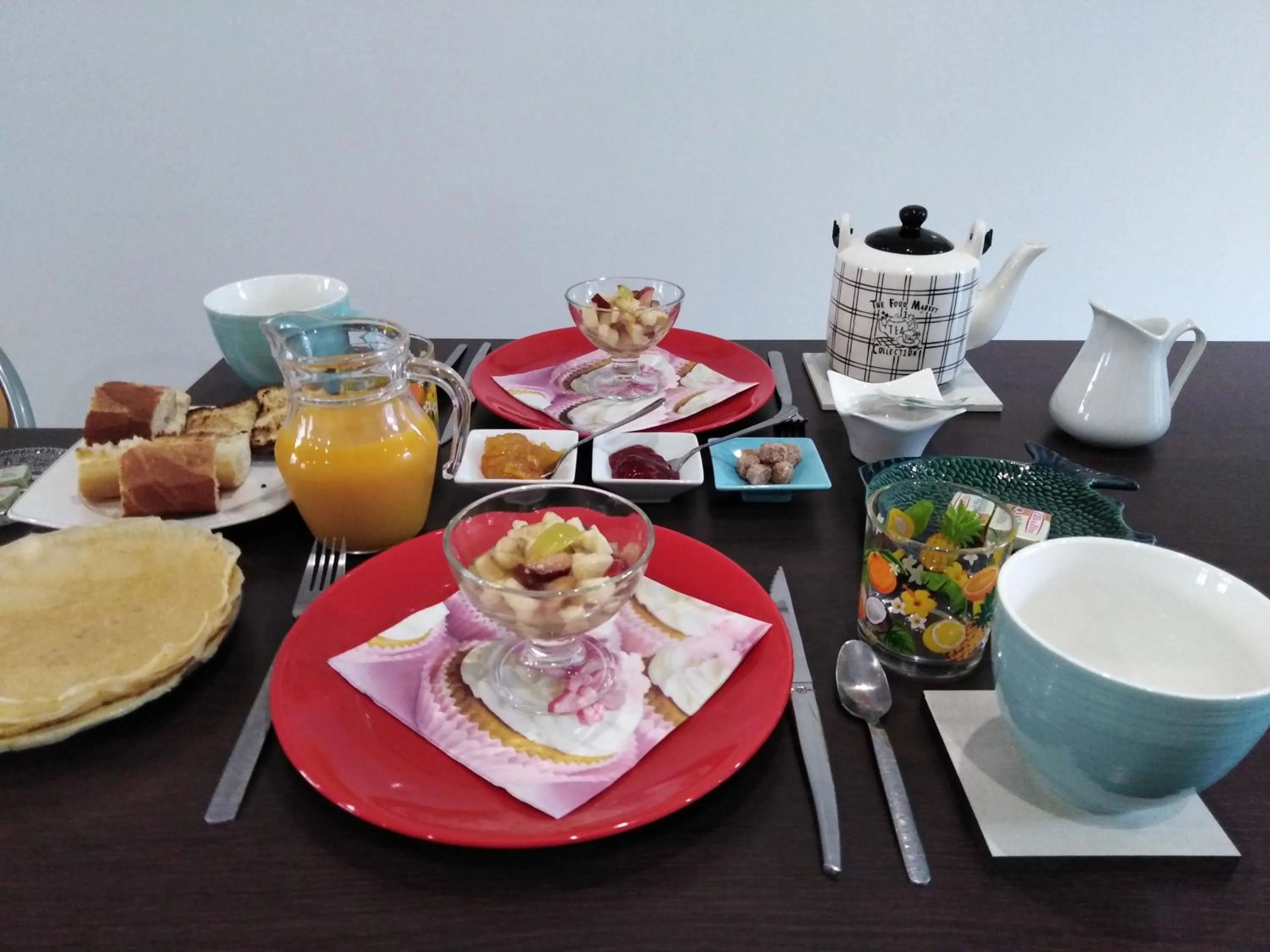 Breakfast in Les Chambres Hautes d'Anastasia