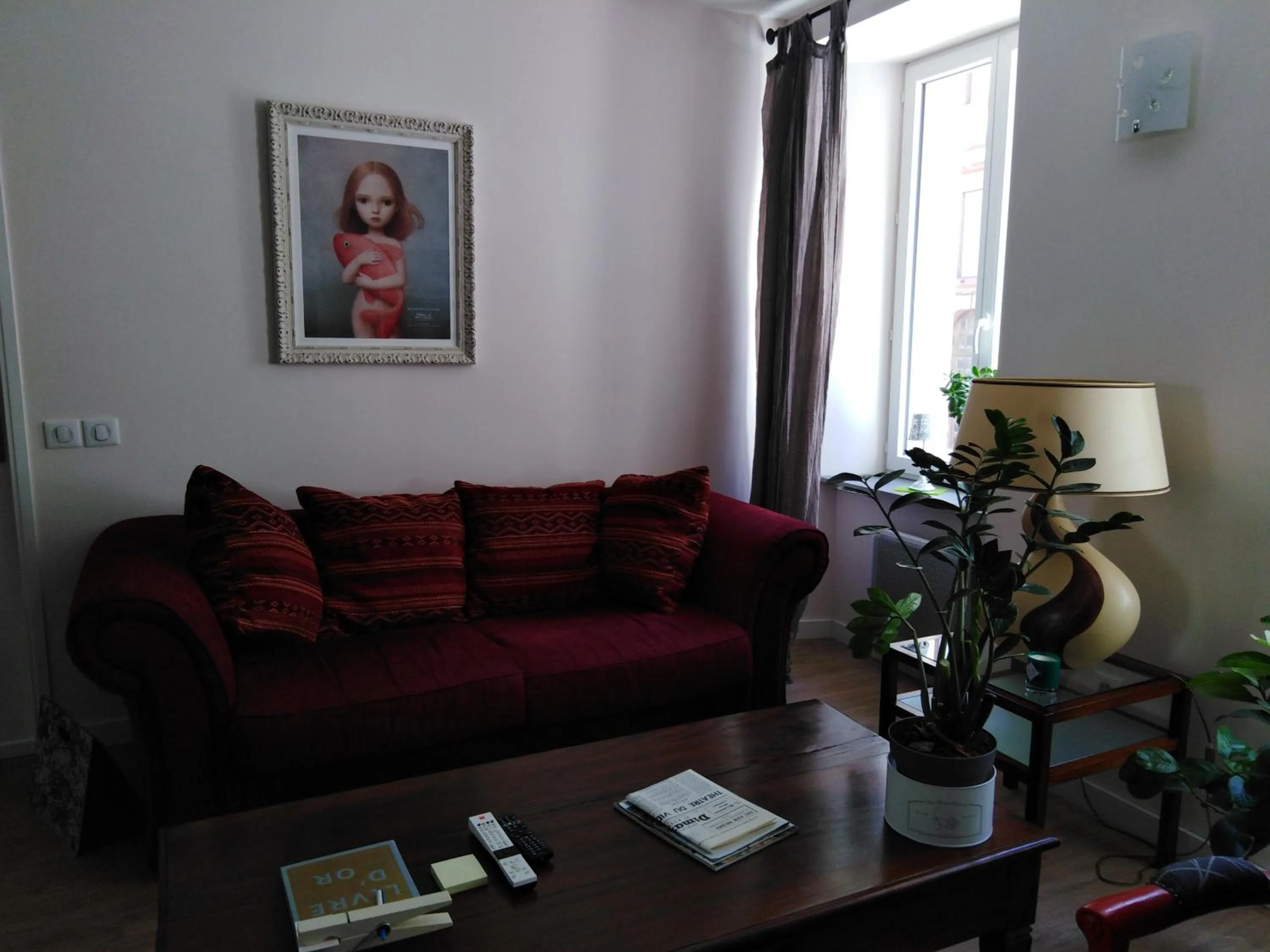 Living room in Les Chambres Hautes d'Anastasia
