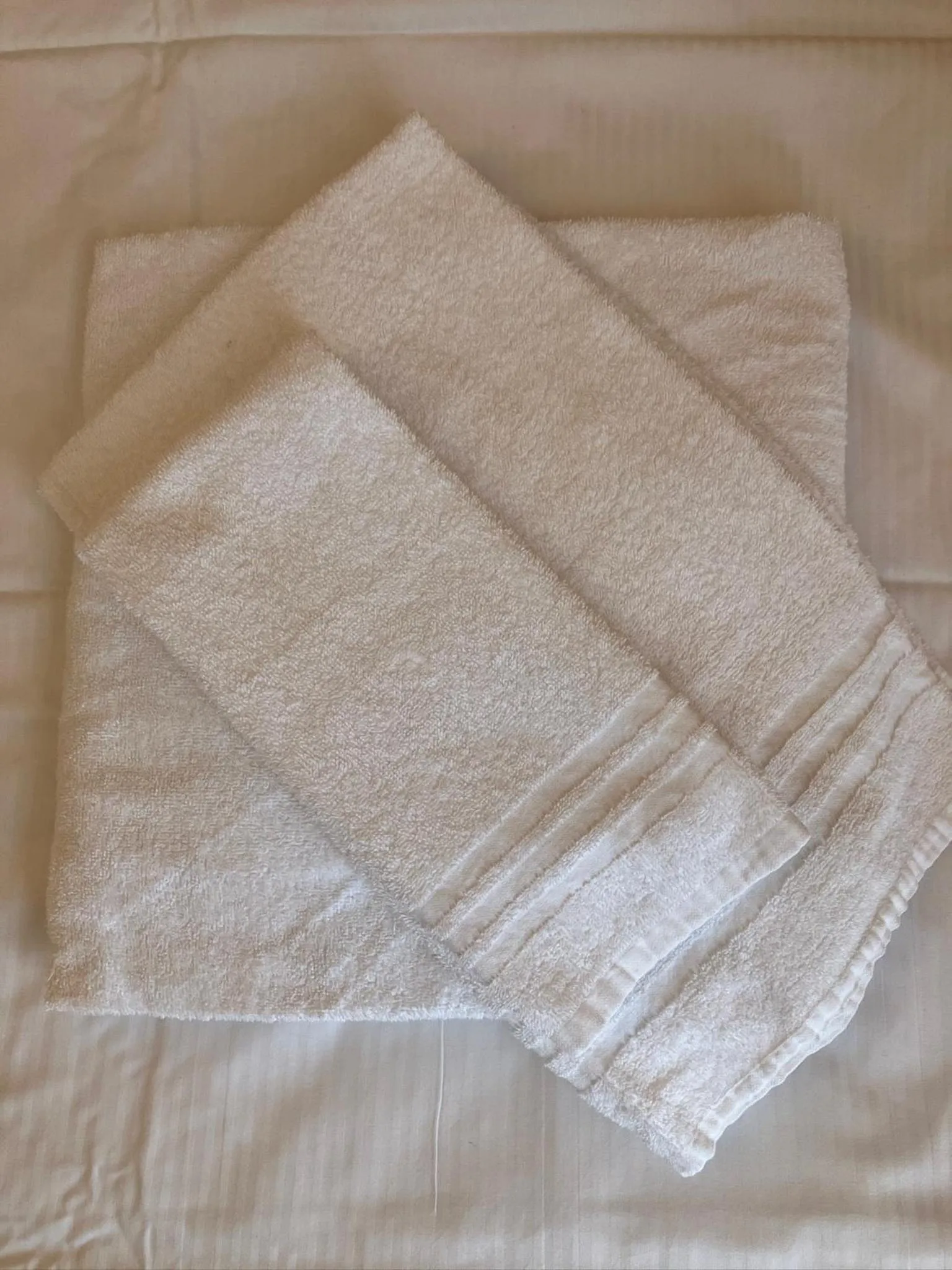 towels in Hotel Saini with Air conditioning