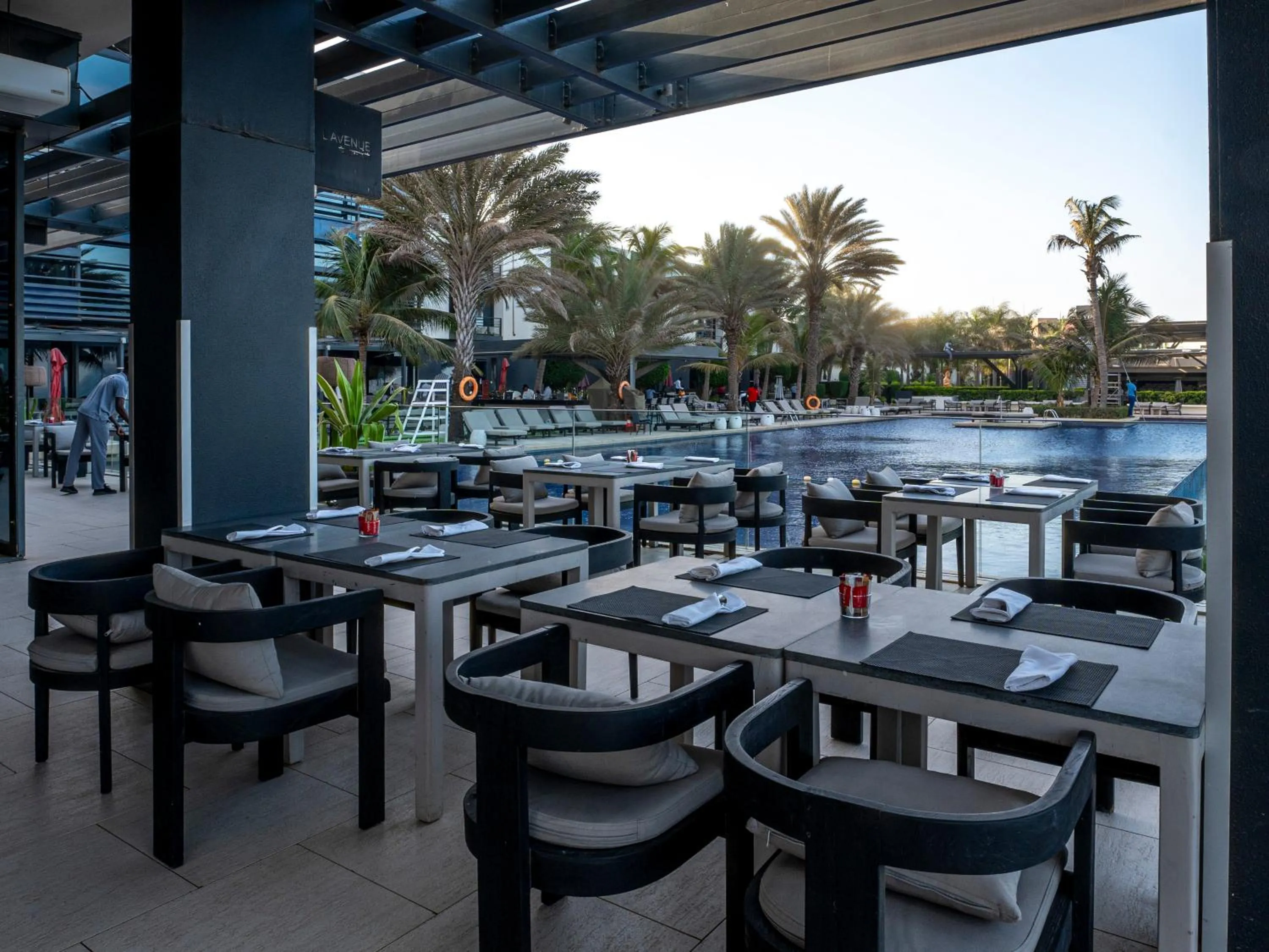 Balcony/Terrace in Noom Hotel Dakar Sea Plaza, a member of Radisson Individuals