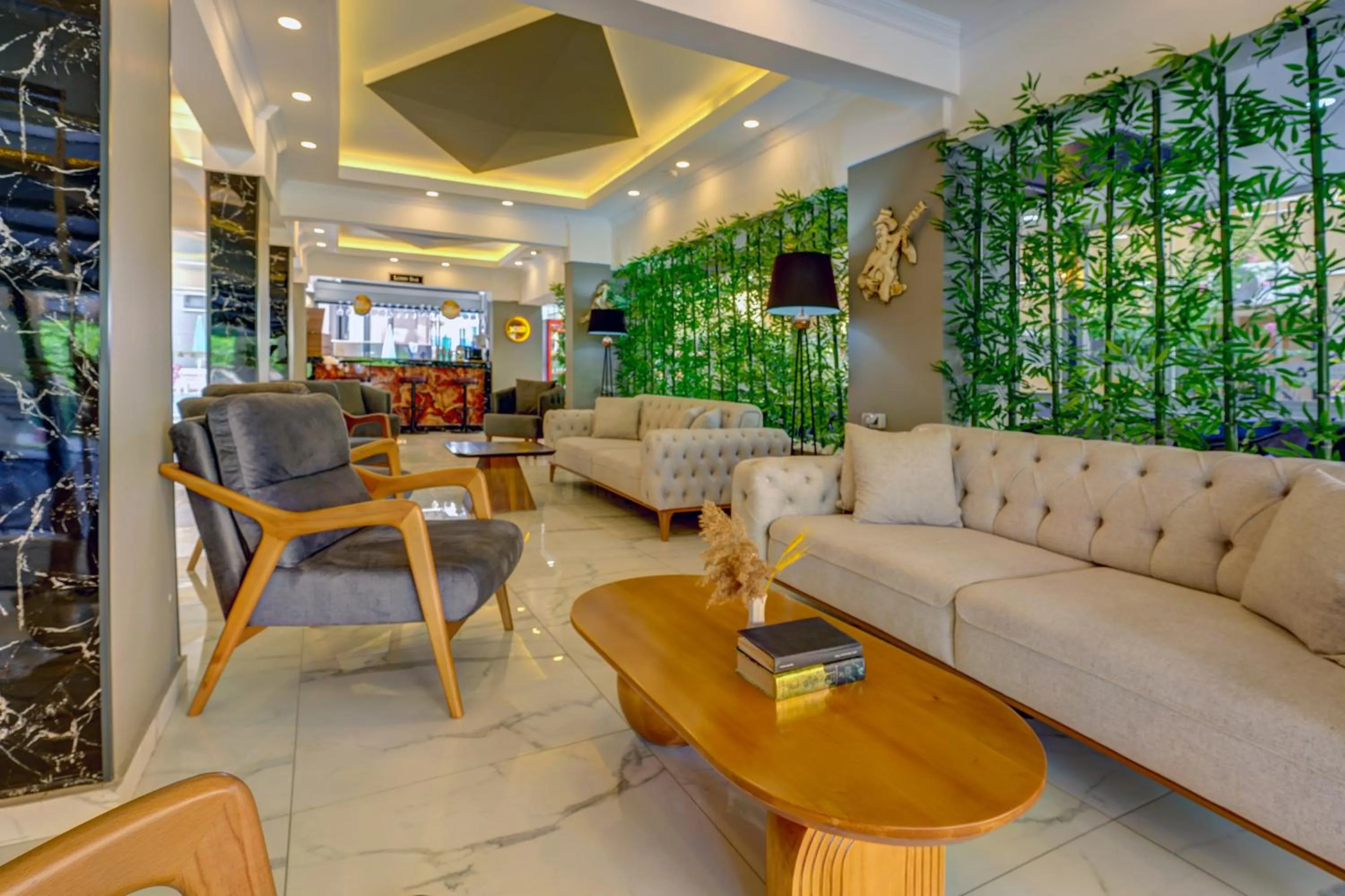 Lobby or reception in Miss Cleopatra Hotel