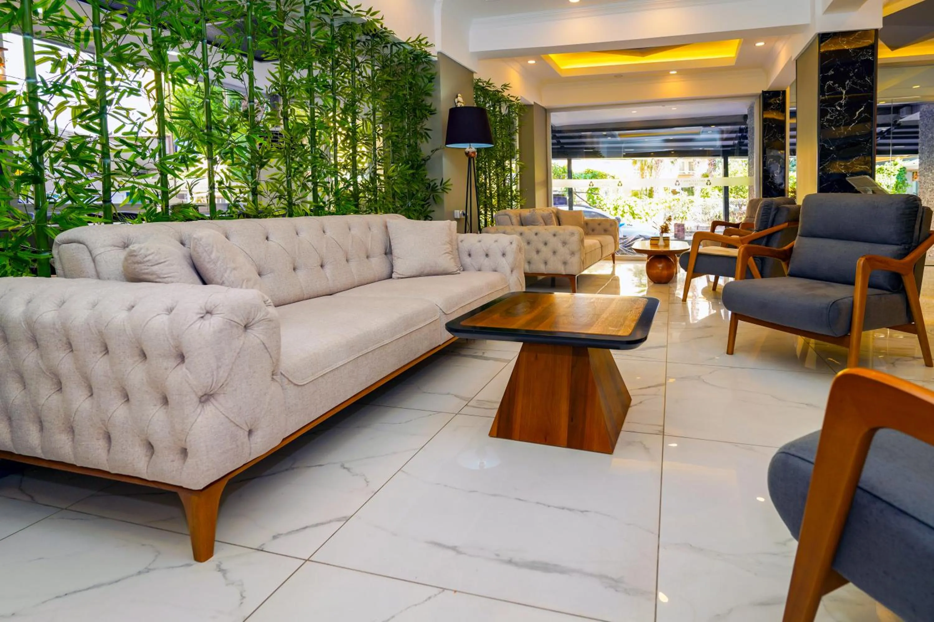 Lobby or reception in Miss Cleopatra Hotel