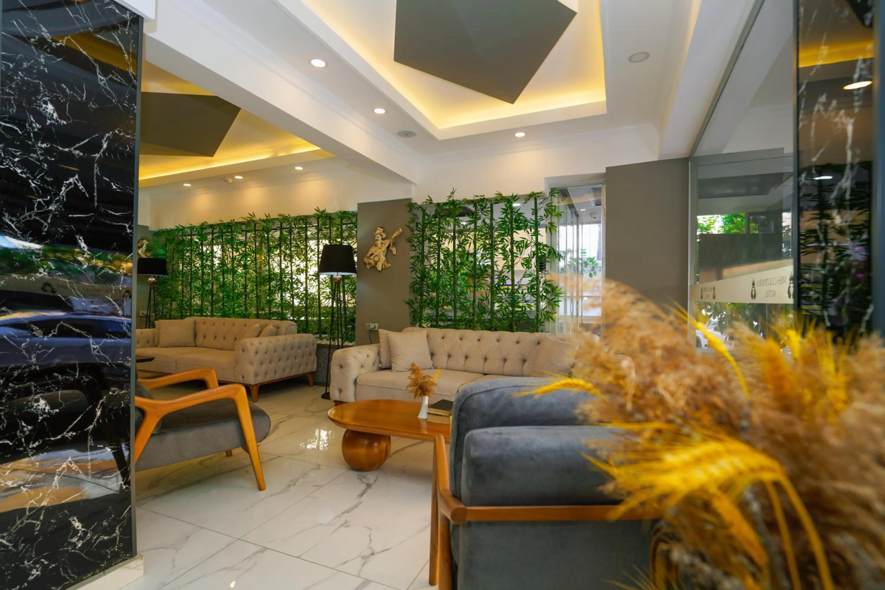 Lobby or reception in Miss Cleopatra Hotel