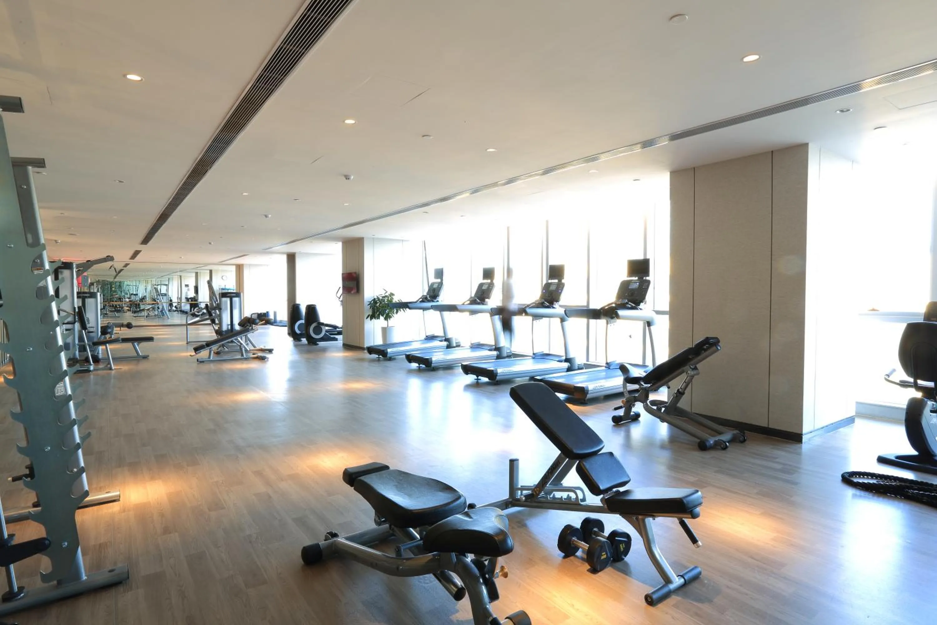 Fitness centre/facilities in Wyndham Grand Suzhou Fenhu