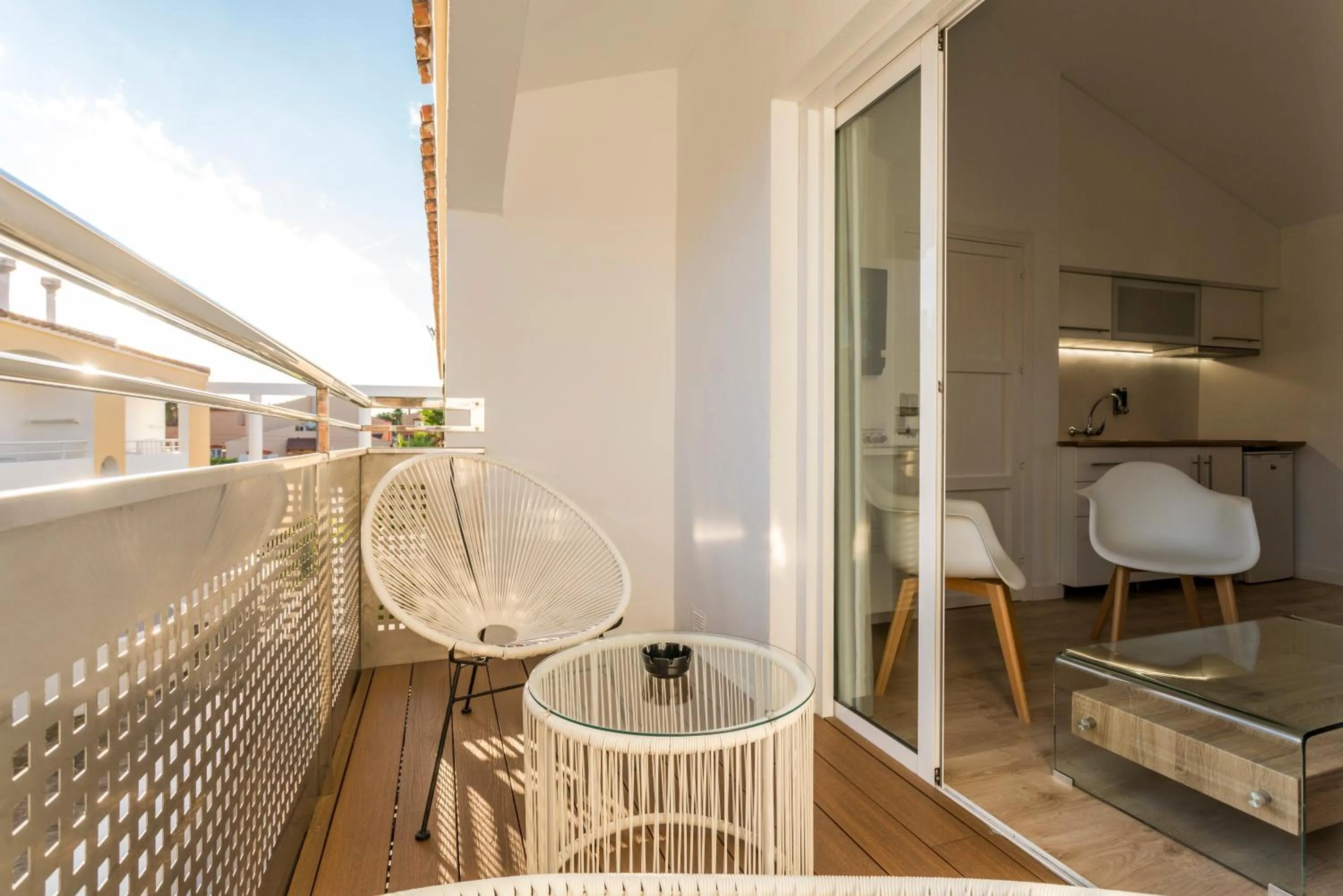 Balcony/Terrace in Apartaments Cales de Ponent