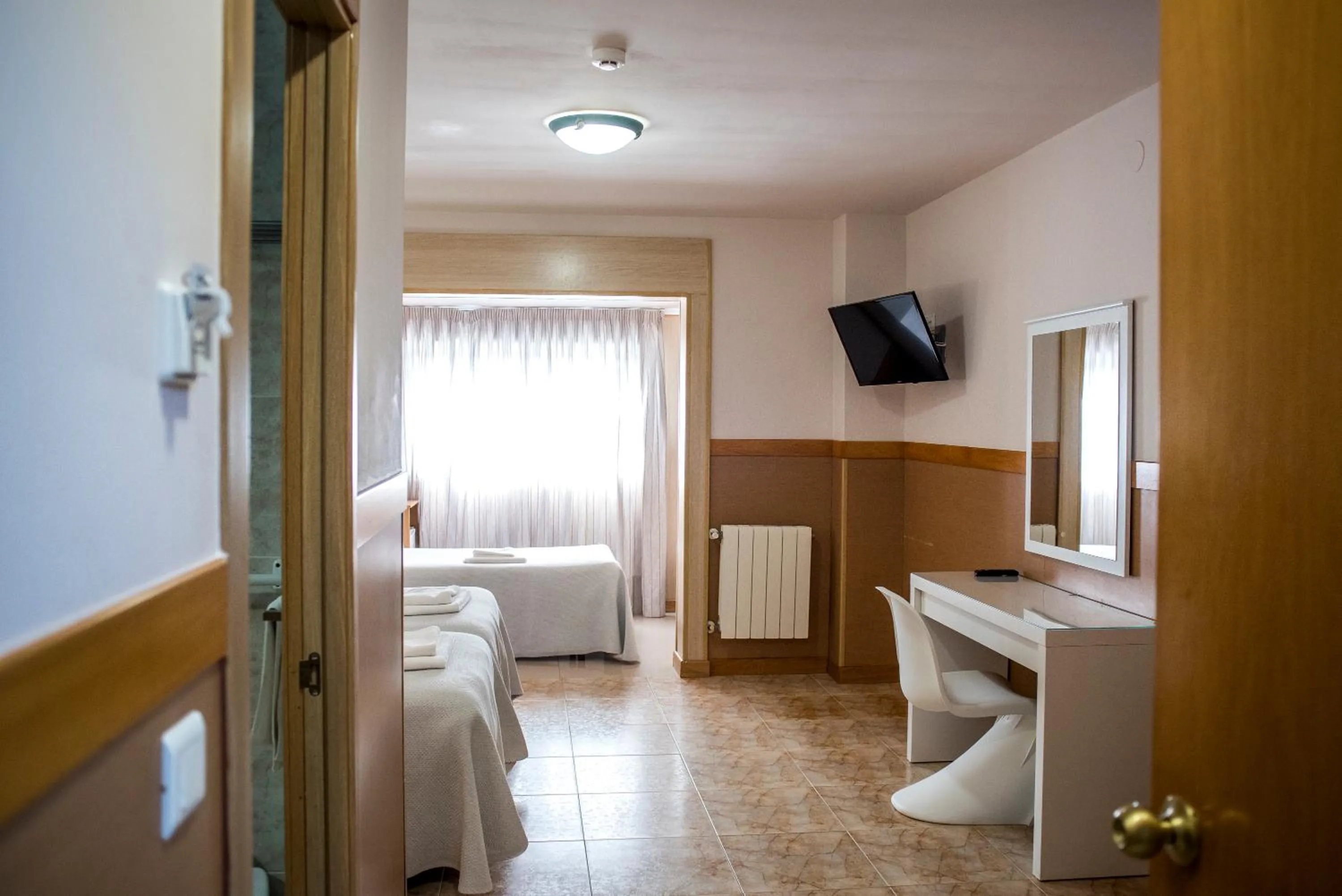 Bed in Hotel Ría de Suances