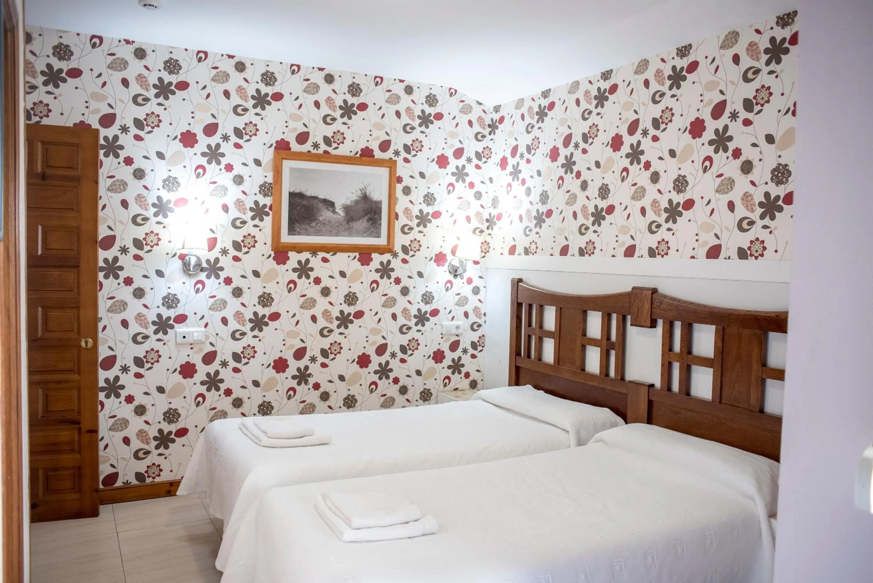 Bed in Hotel Ría de Suances