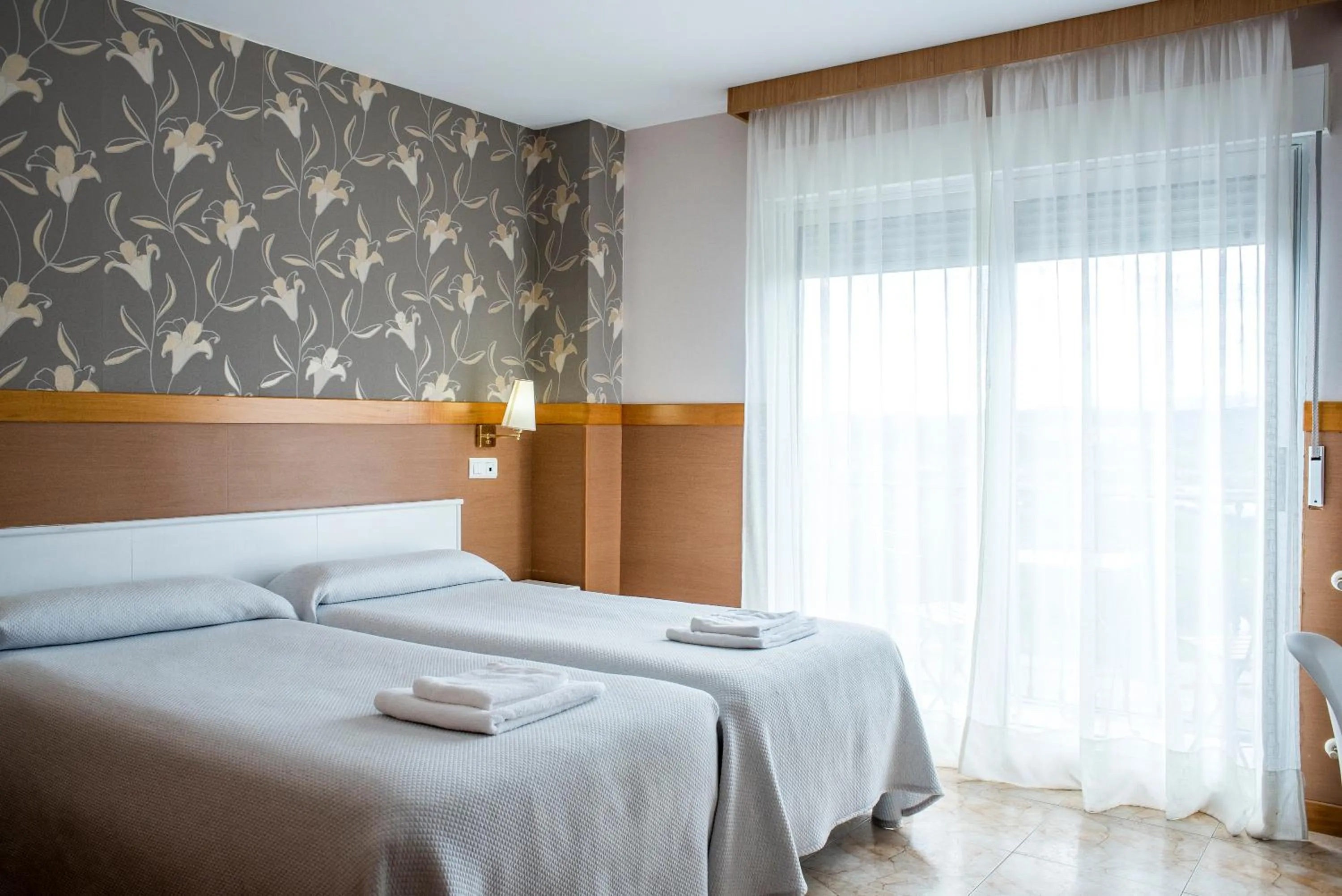 Bed in Hotel Ría de Suances