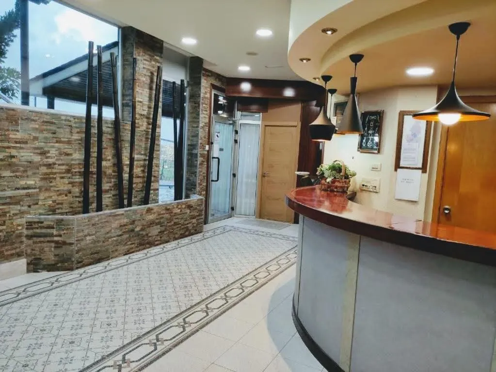 Lobby or reception in Hotel Ría de Suances