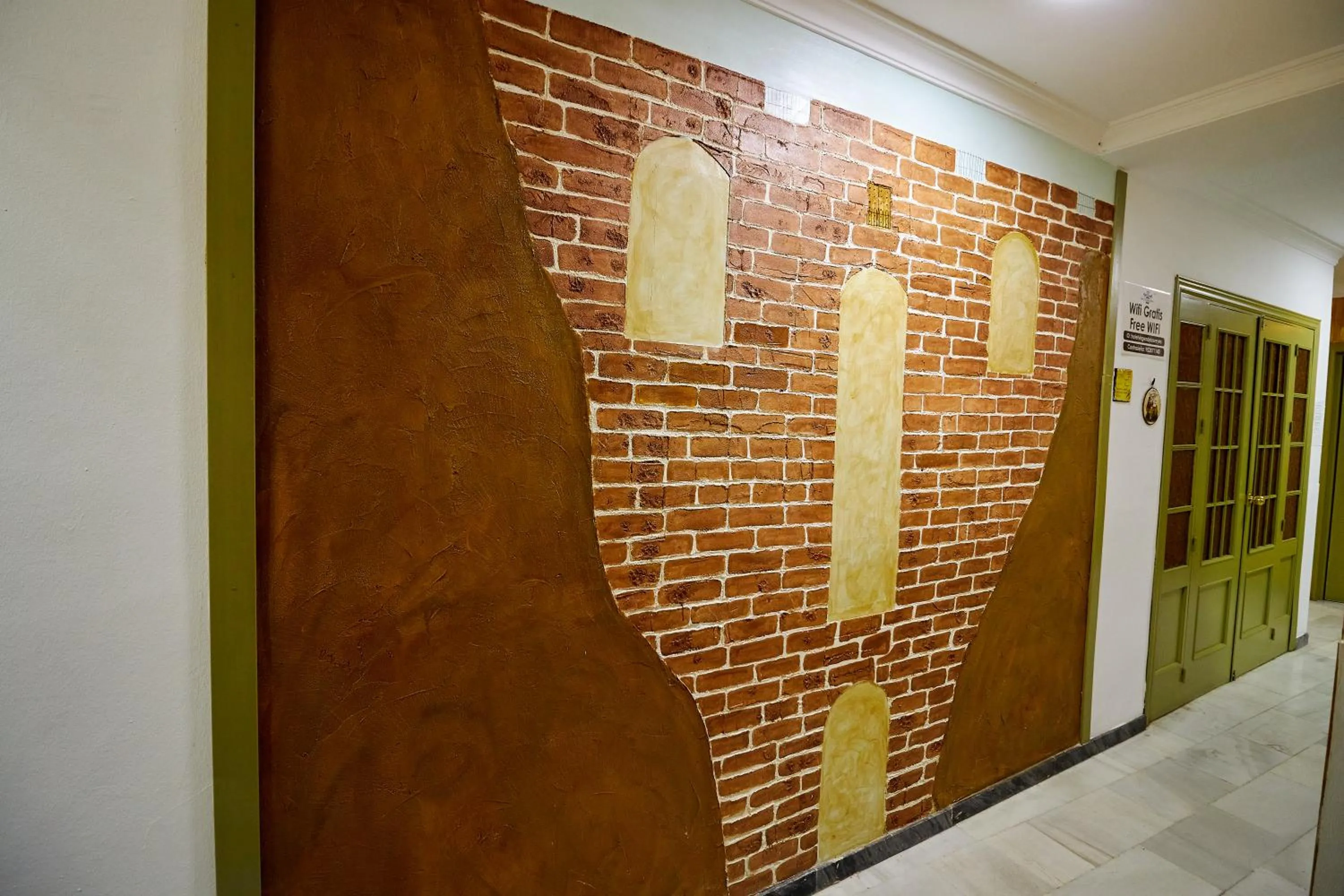 Lobby or reception in Hotel Virgen de los Reyes