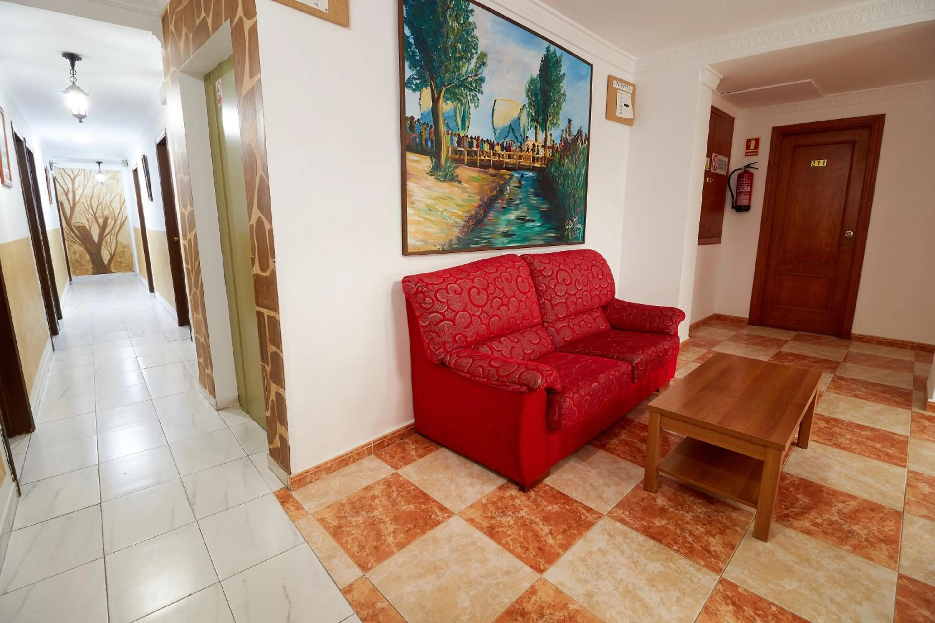 Area and facilities in Hotel Virgen de los Reyes