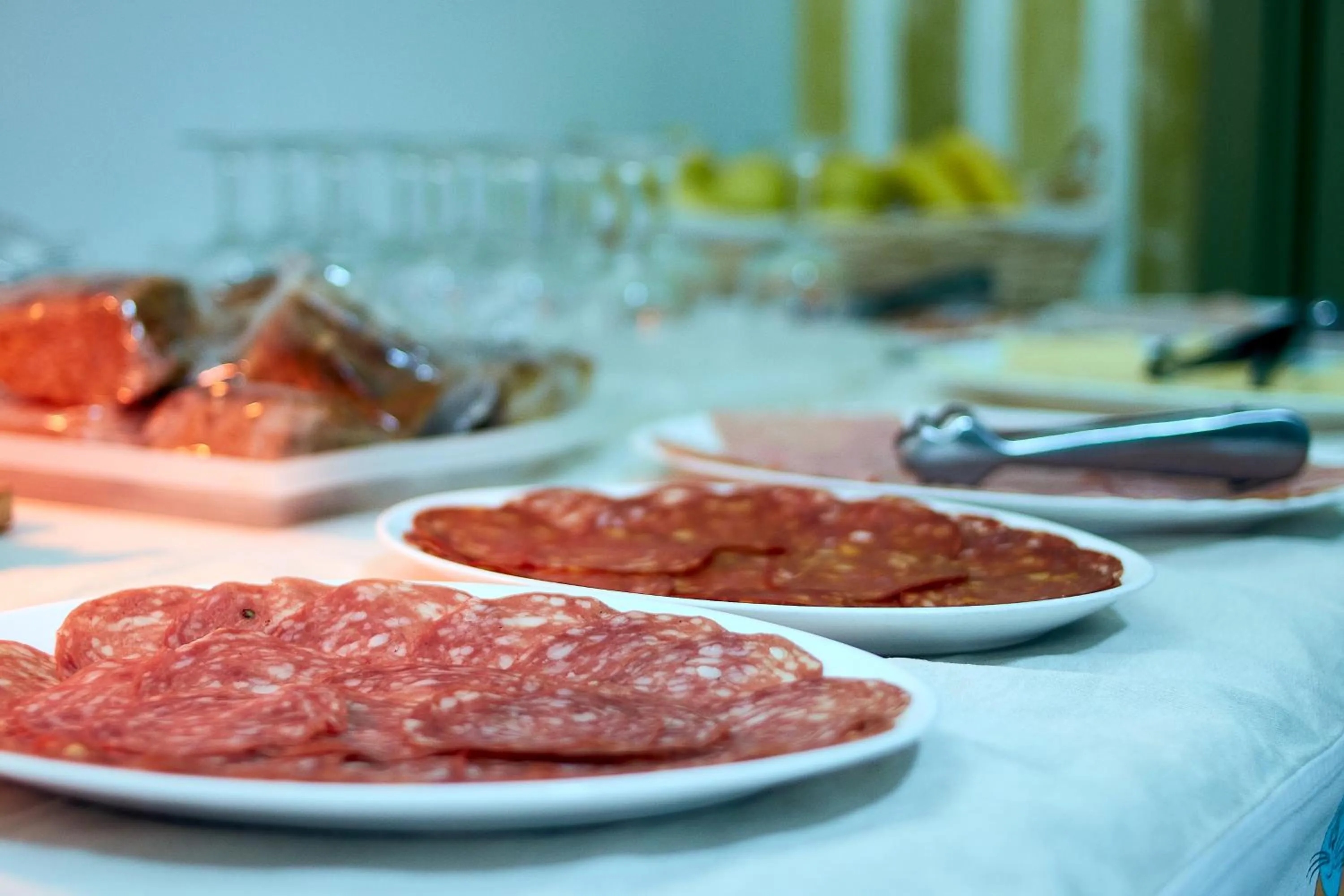 Buffet breakfast in Hotel Virgen de los Reyes