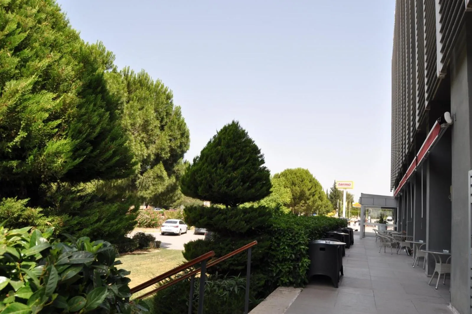 Balcony/Terrace in Orty Airport Hotel