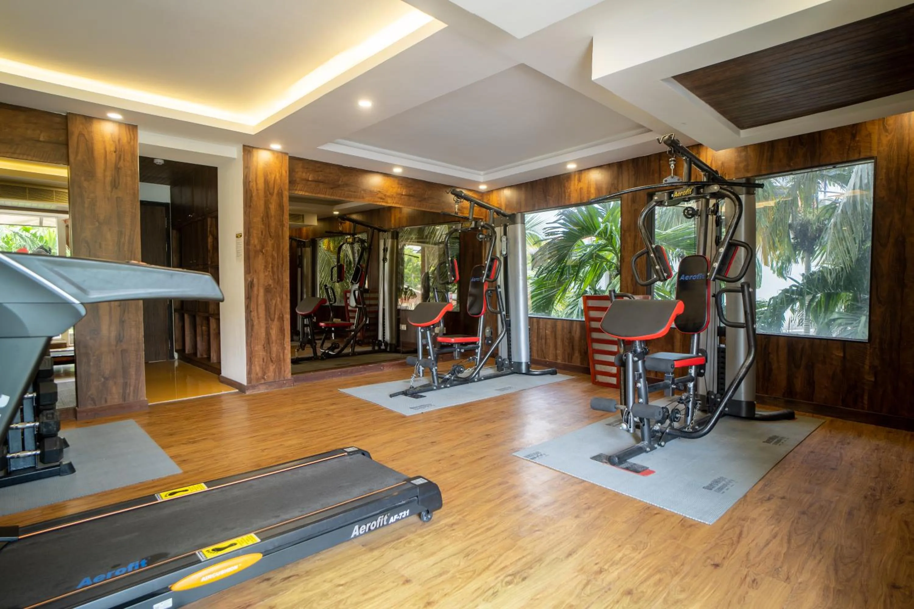 Fitness centre/facilities in Hotel Mansha Regency