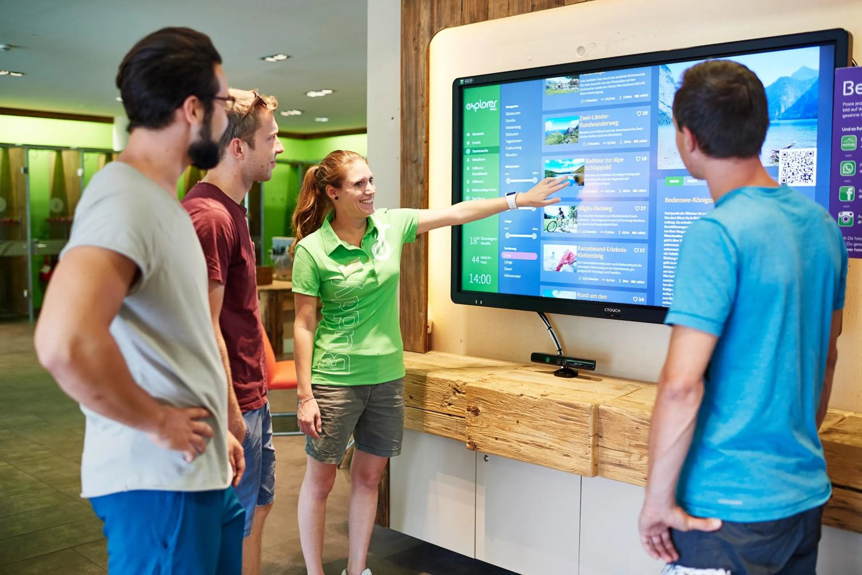 Lobby or reception in Explorer Hotel Ötztal