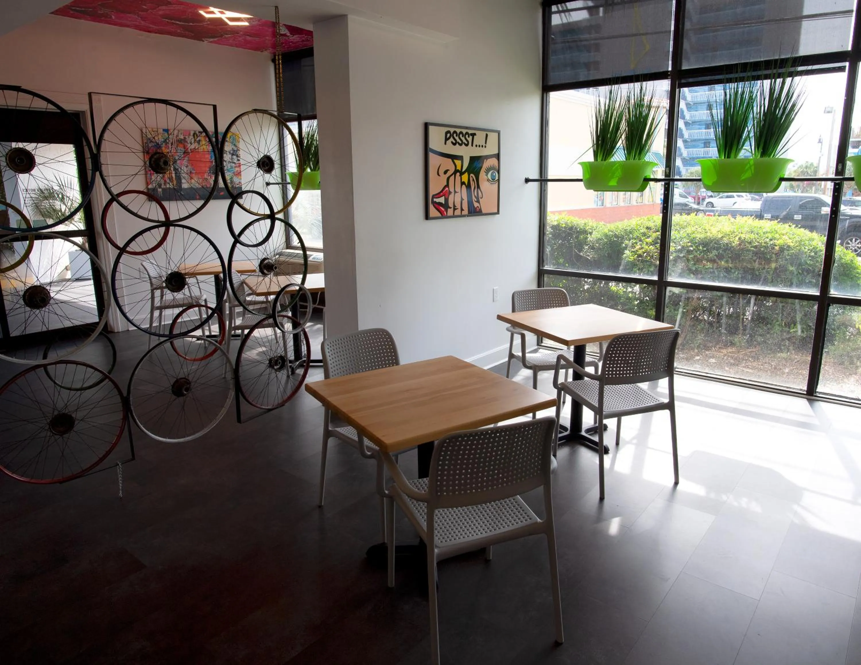 Lobby or reception in Aqua Beach Inn