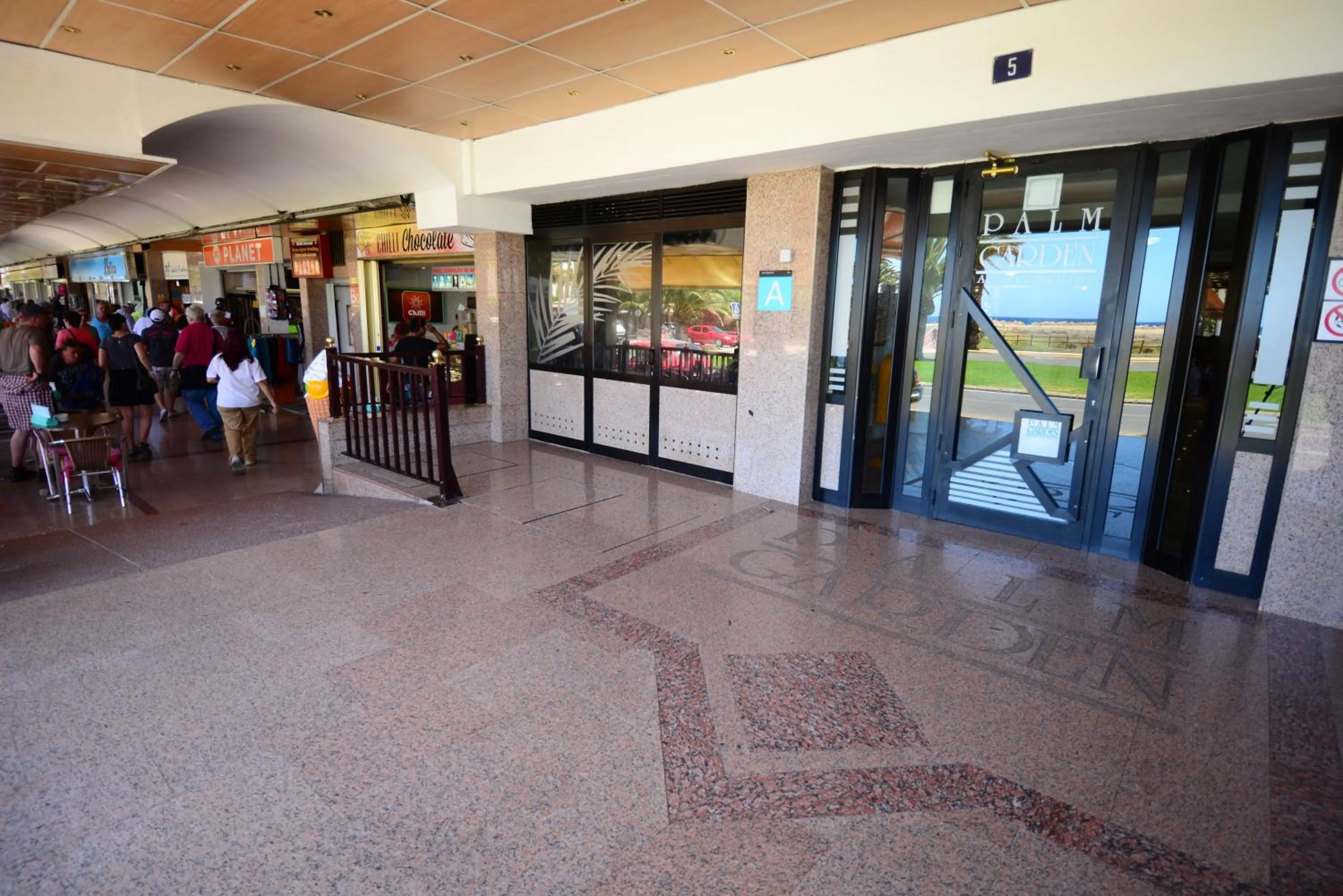 Area and facilities in Apartamentos Palm Garden