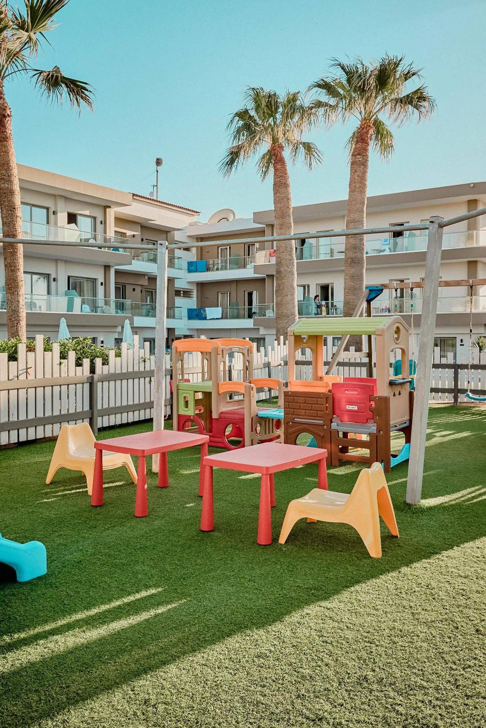 Property building in Malia Bay Beach Hotel & Bungalows