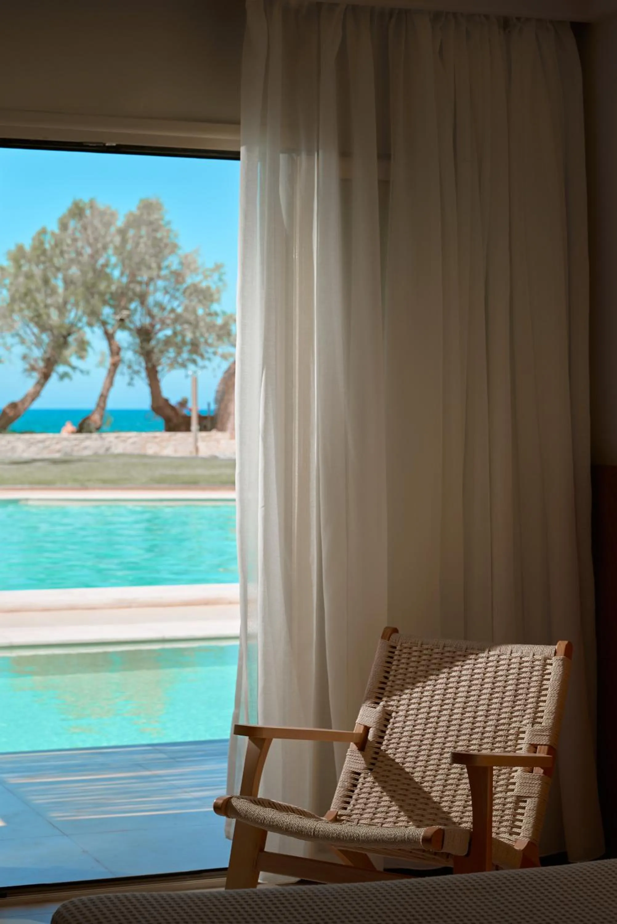 Pool view in Malia Bay Beach Hotel & Bungalows