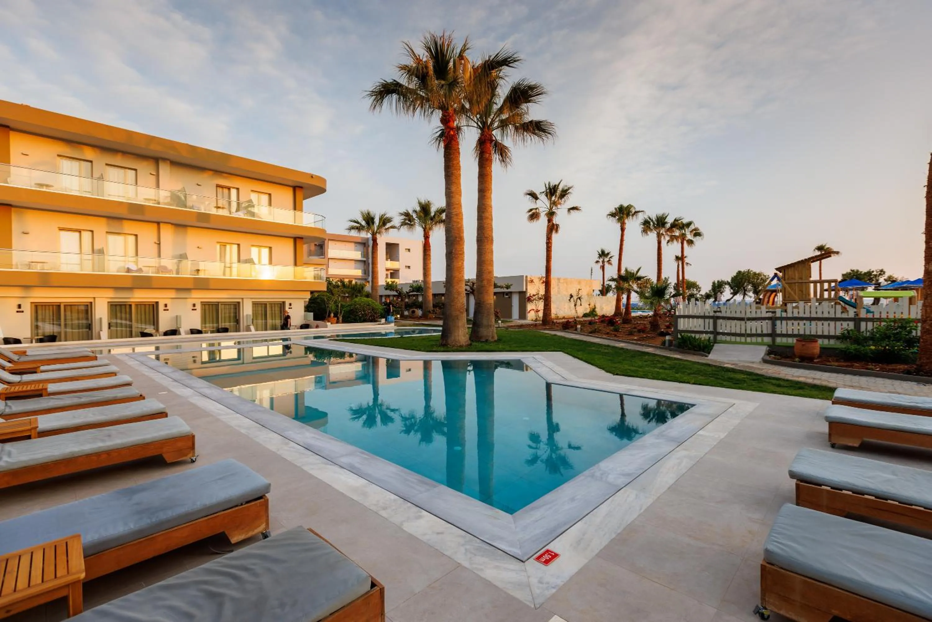 Swimming pool in Malia Bay Beach Hotel & Bungalows