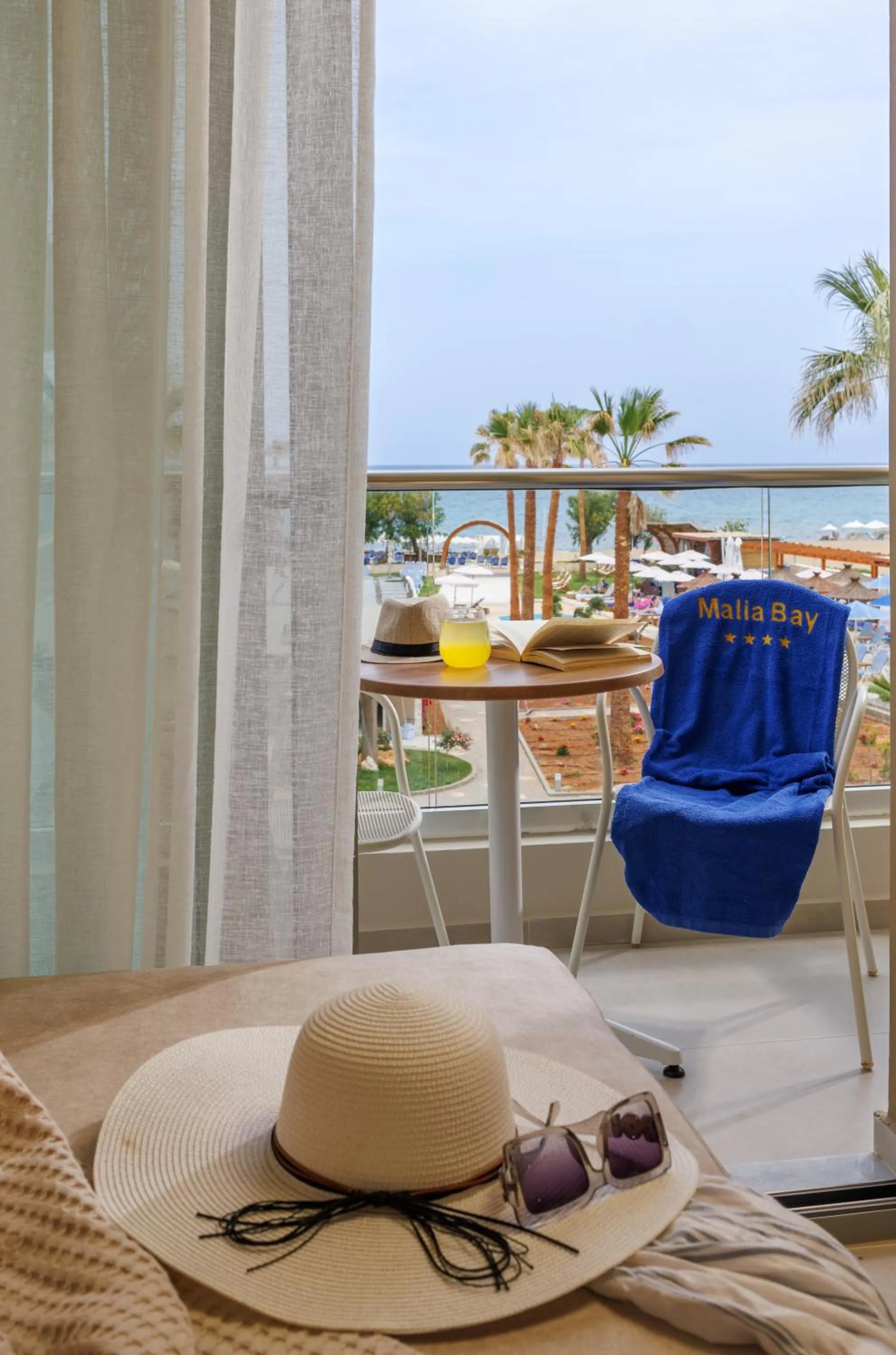 View (from property/room) in Malia Bay Beach Hotel & Bungalows