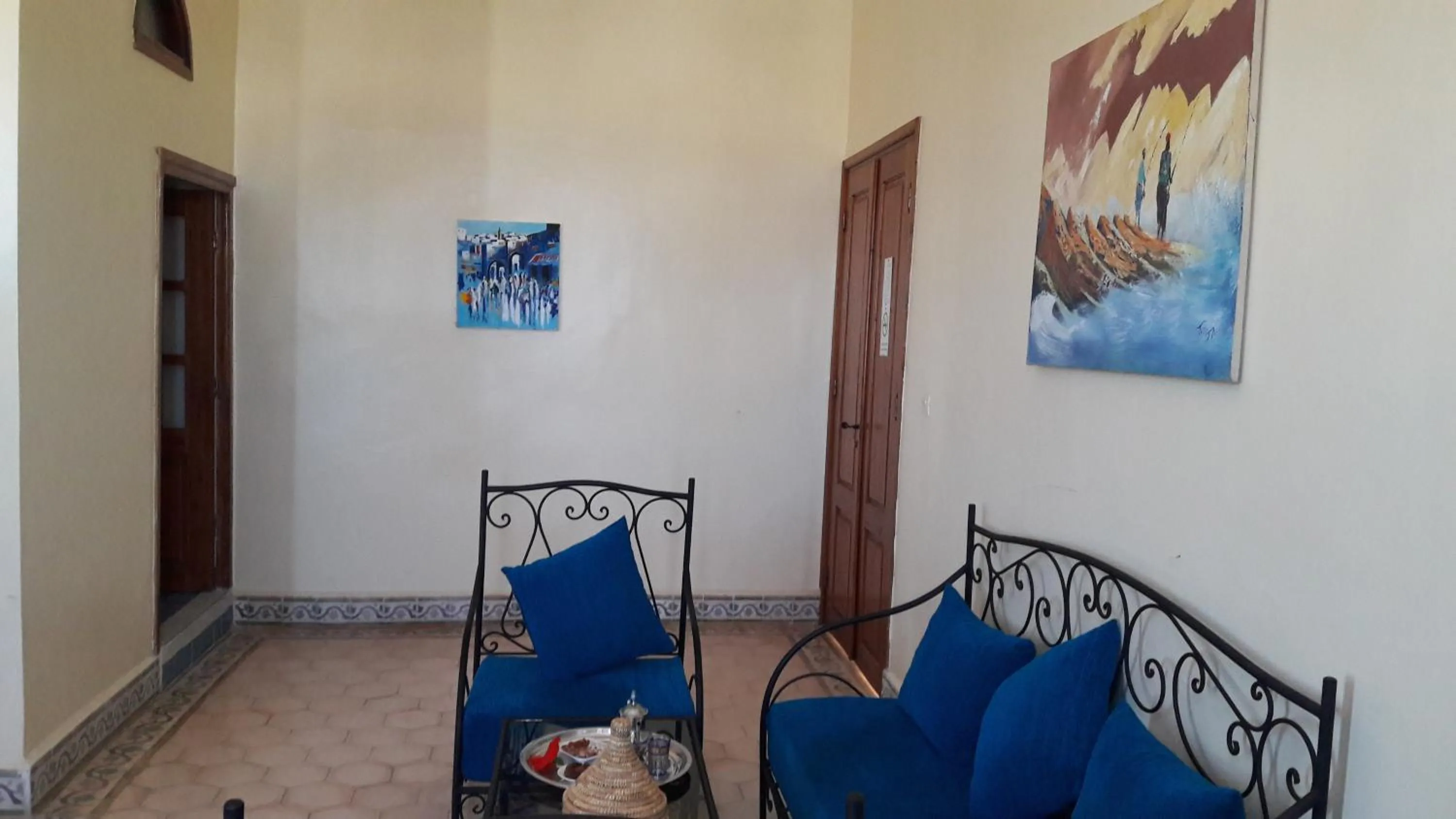 Living room in Auberge du Marabout