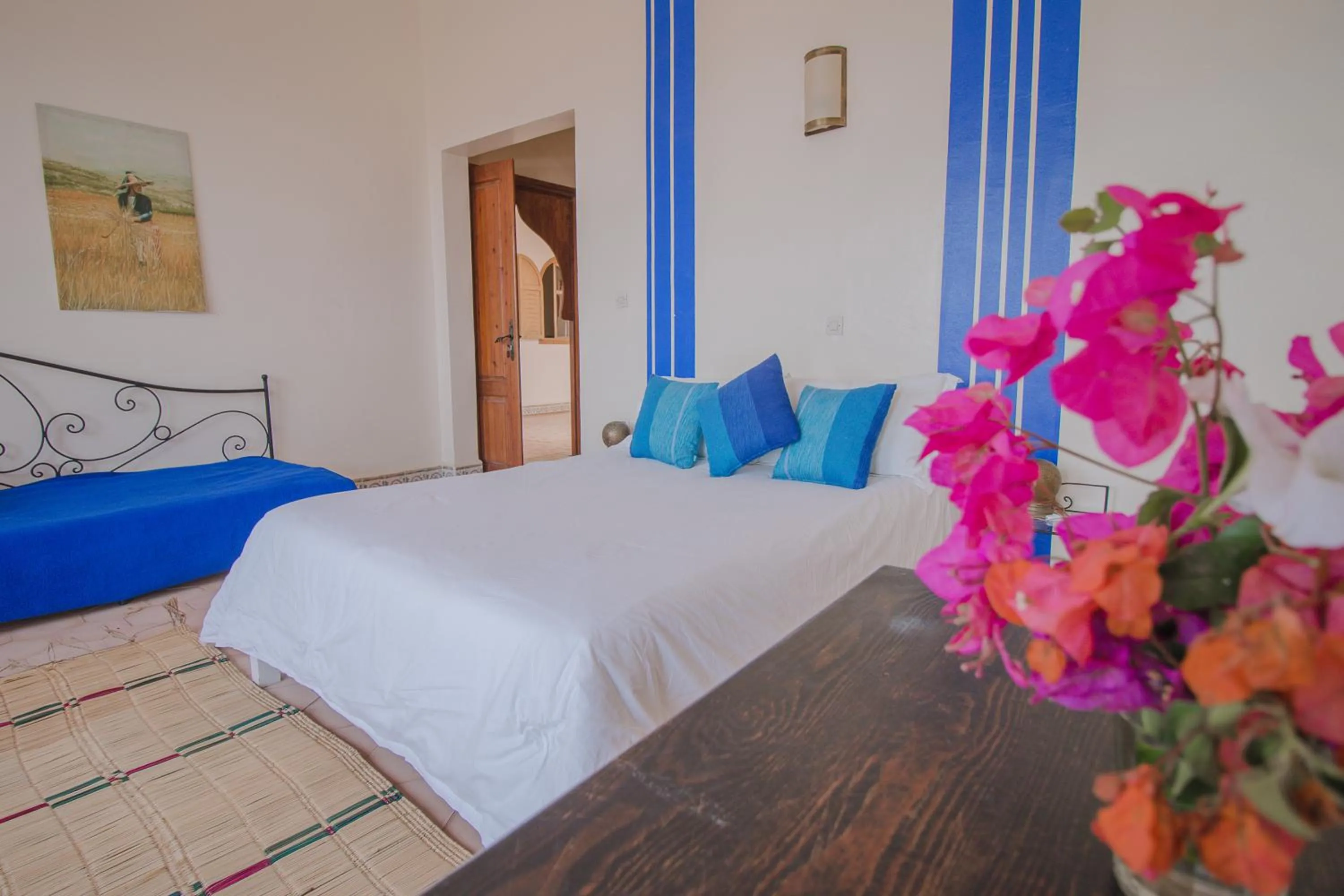 Bedroom, Bed in Auberge du Marabout