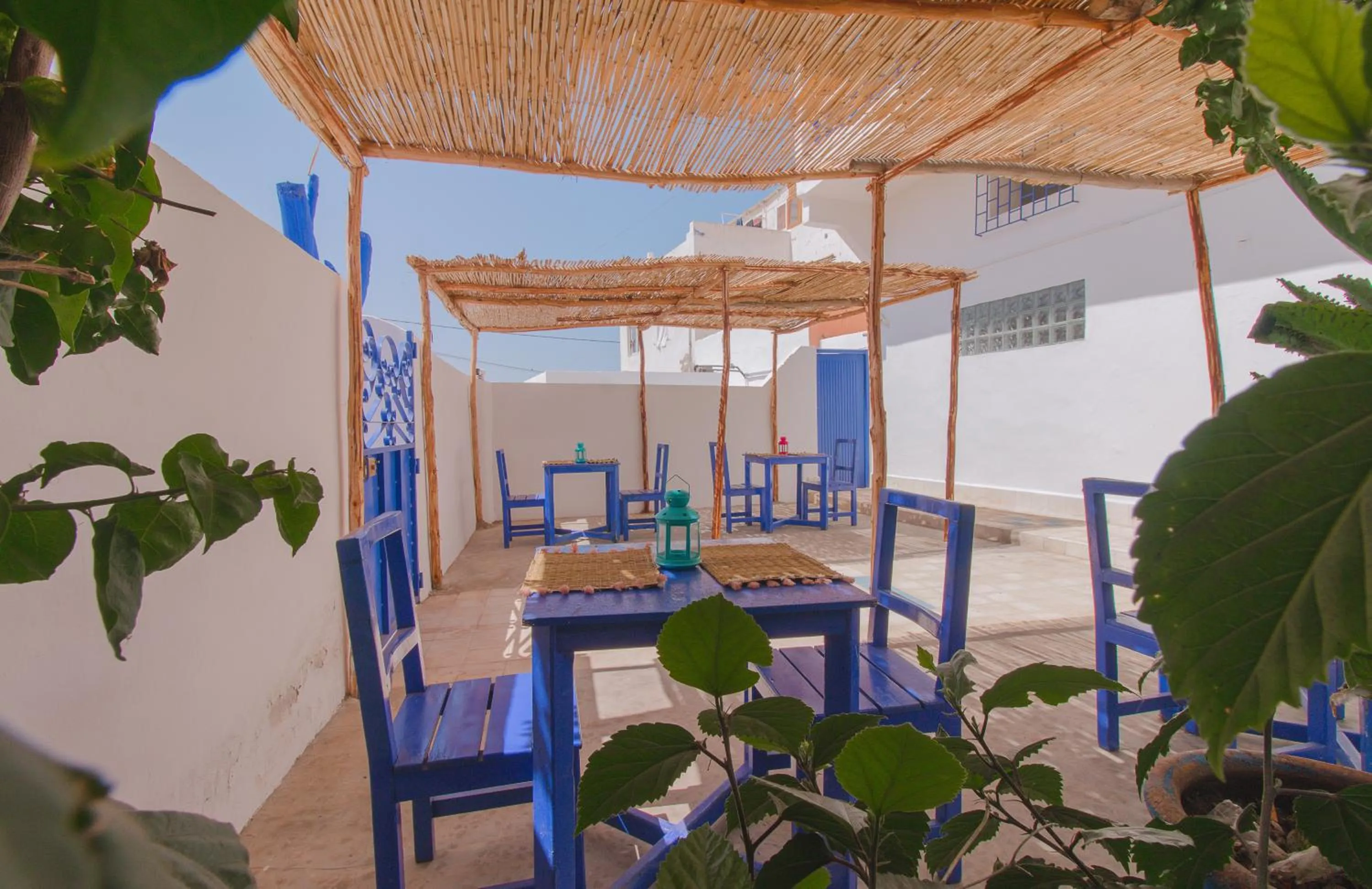 Patio in Auberge du Marabout