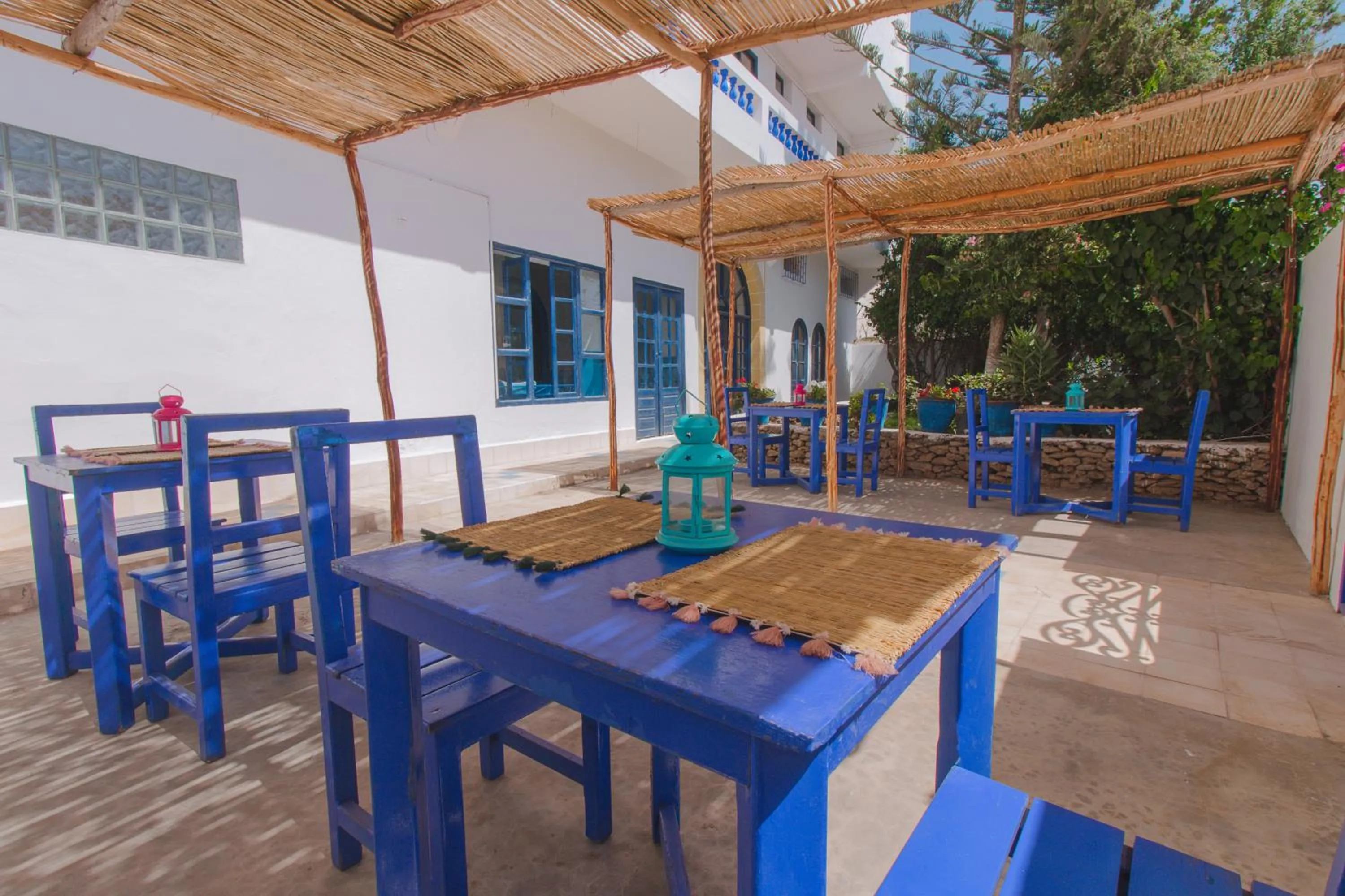 Patio in Auberge du Marabout