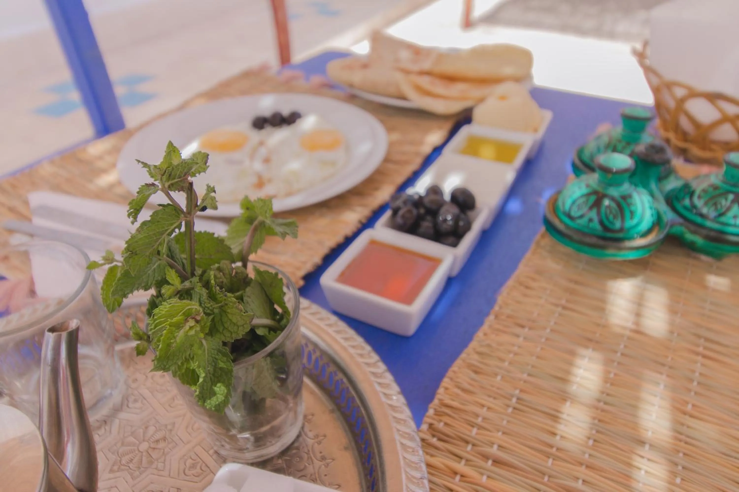 Breakfast in Auberge du Marabout