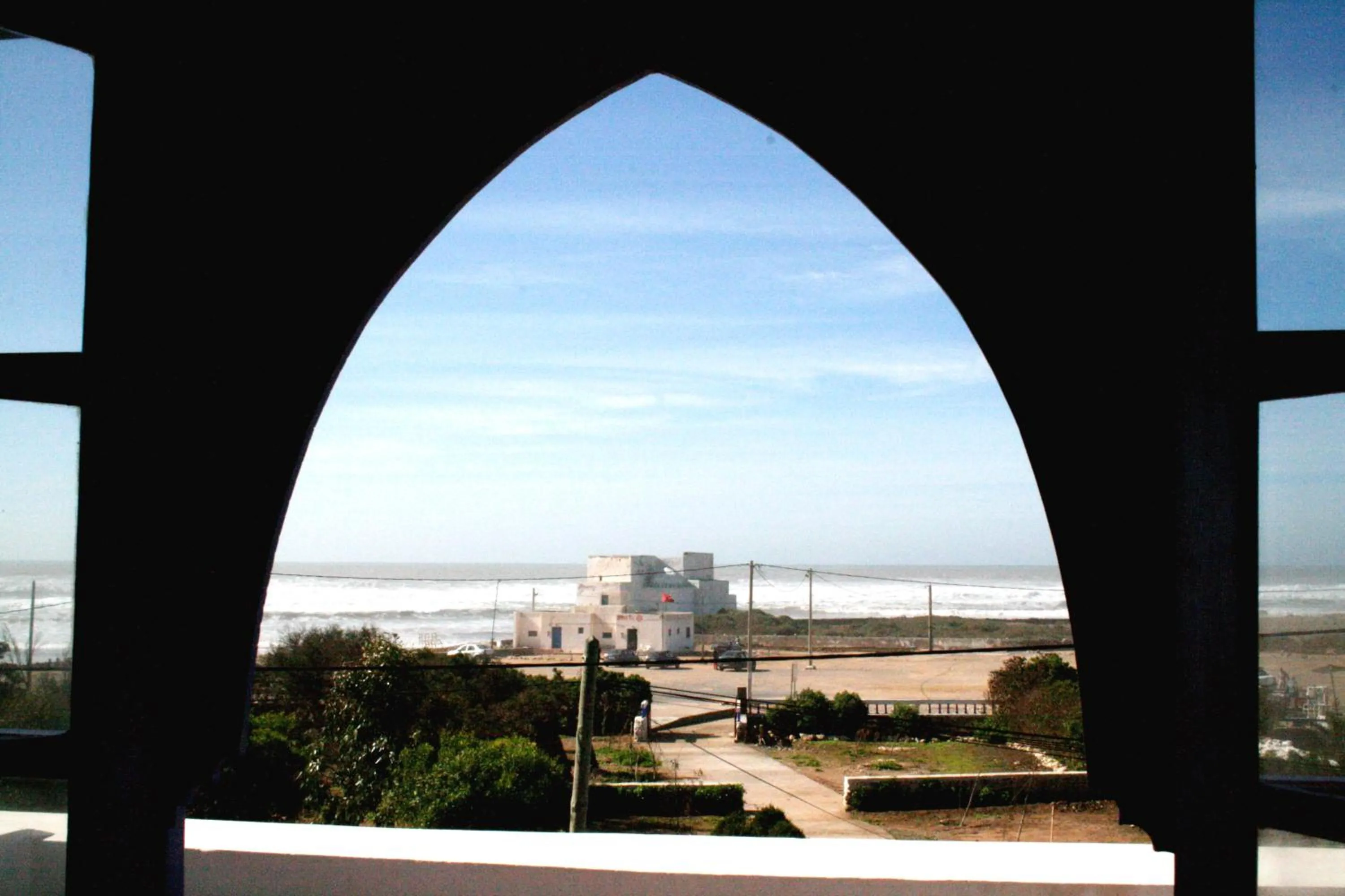 Sea view in Auberge du Marabout