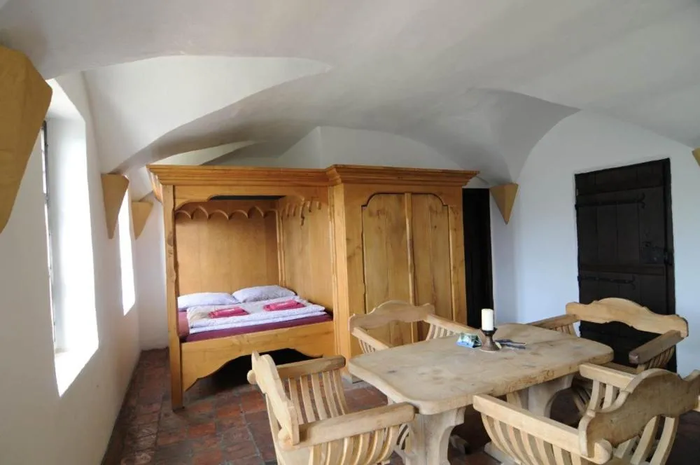 Bed in Penzion Hrad