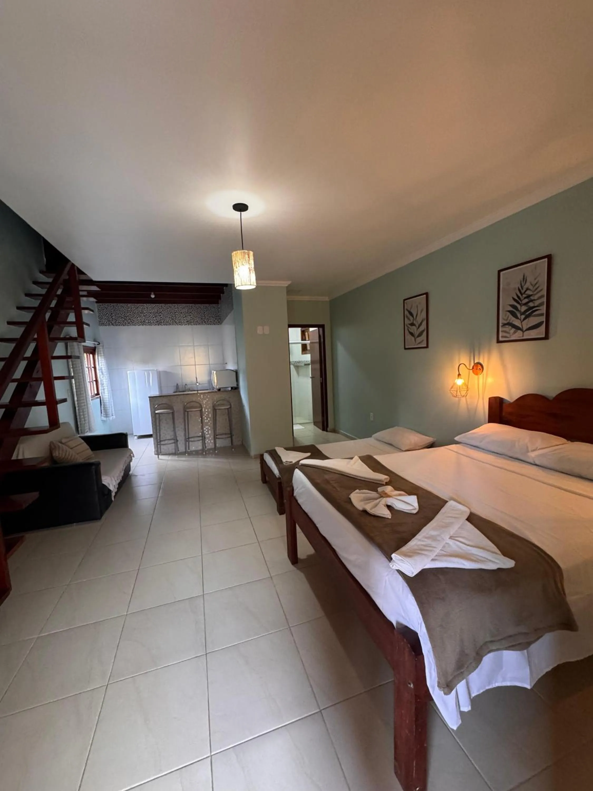 Two-Bedroom Suite in Pousada Cabeça do Indio - Trindade