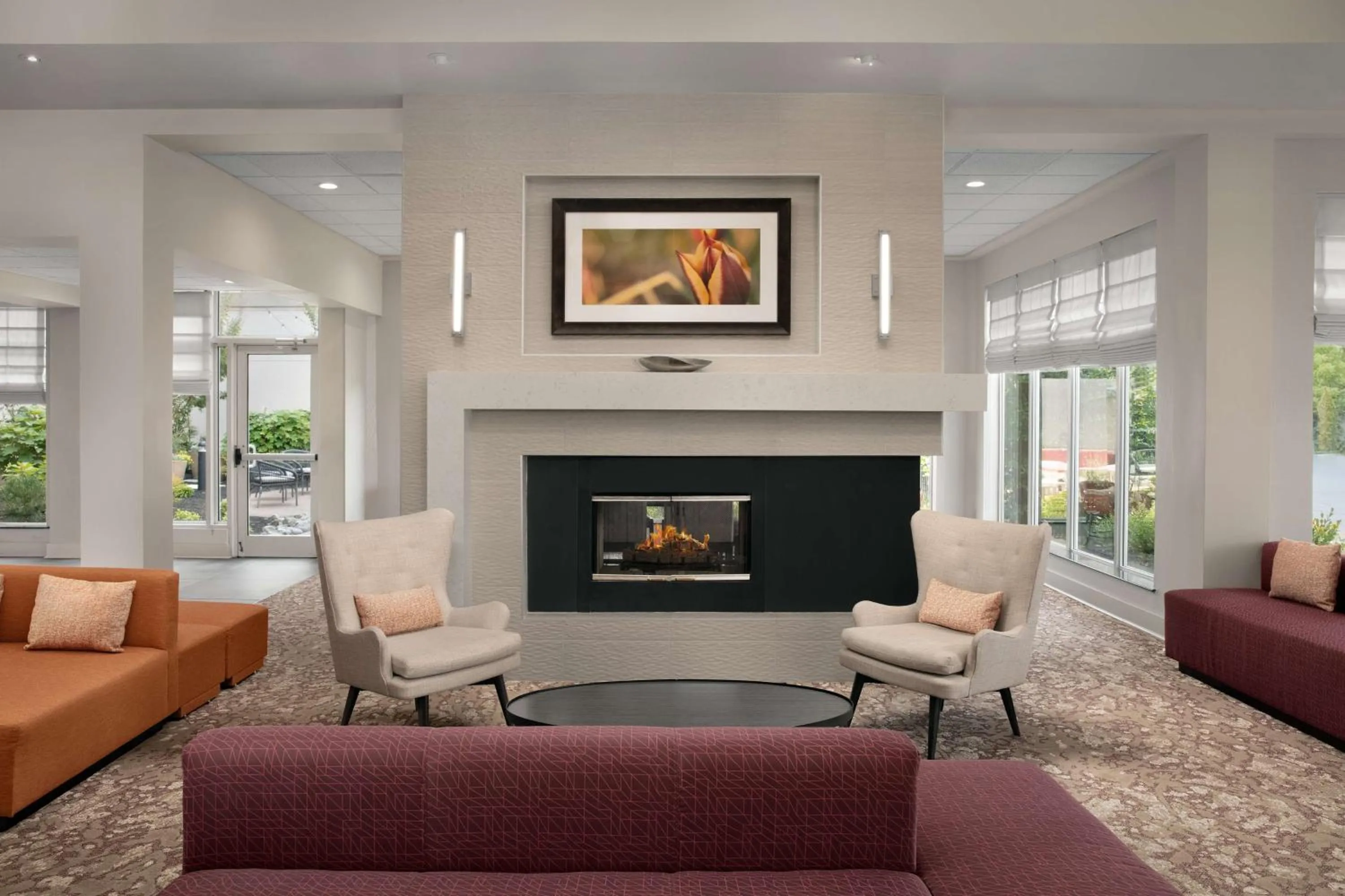 Lobby or reception in Hilton Garden Inn Philadelphia-Fort Washington