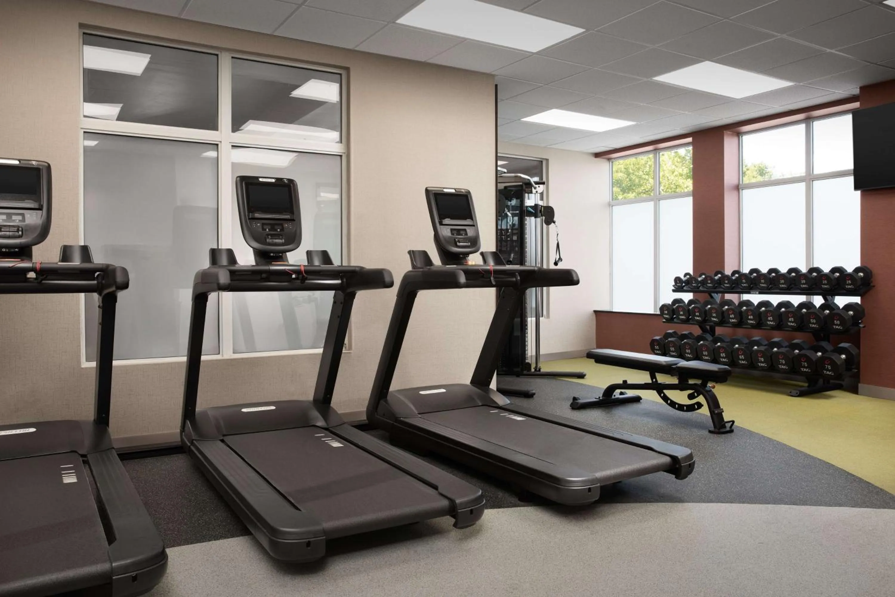 Fitness centre/facilities in Hilton Garden Inn Philadelphia-Fort Washington