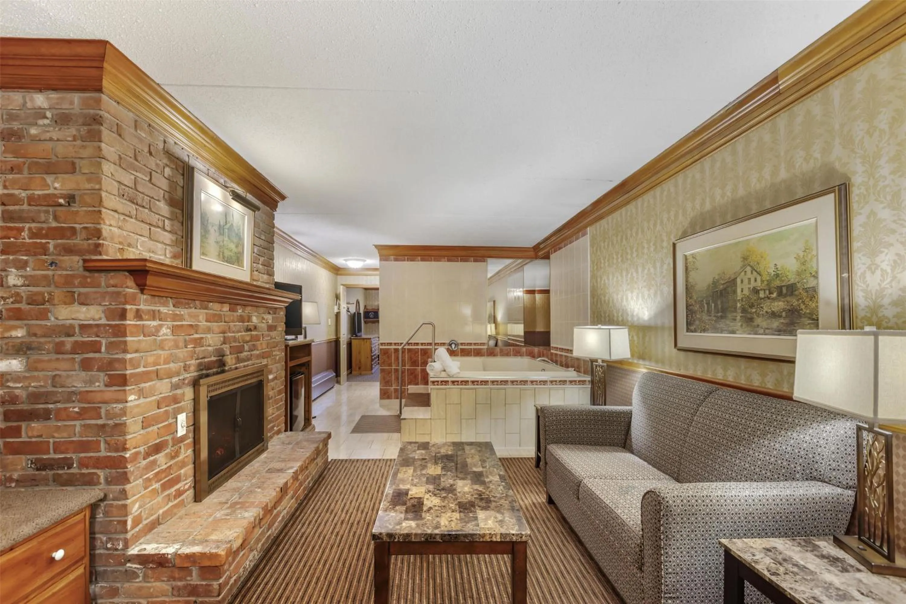 Bedroom in Best Western Fireside Inn