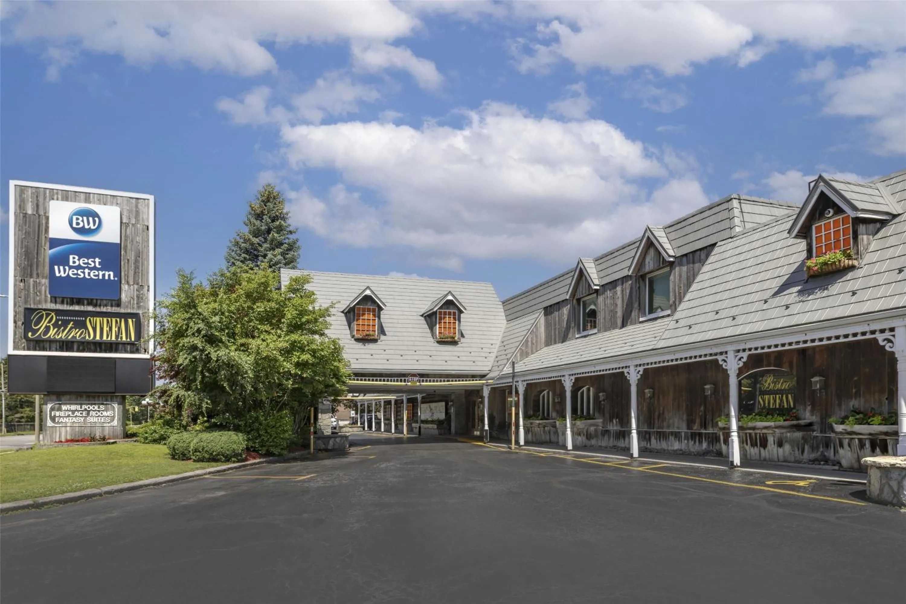 Property building in Best Western Fireside Inn