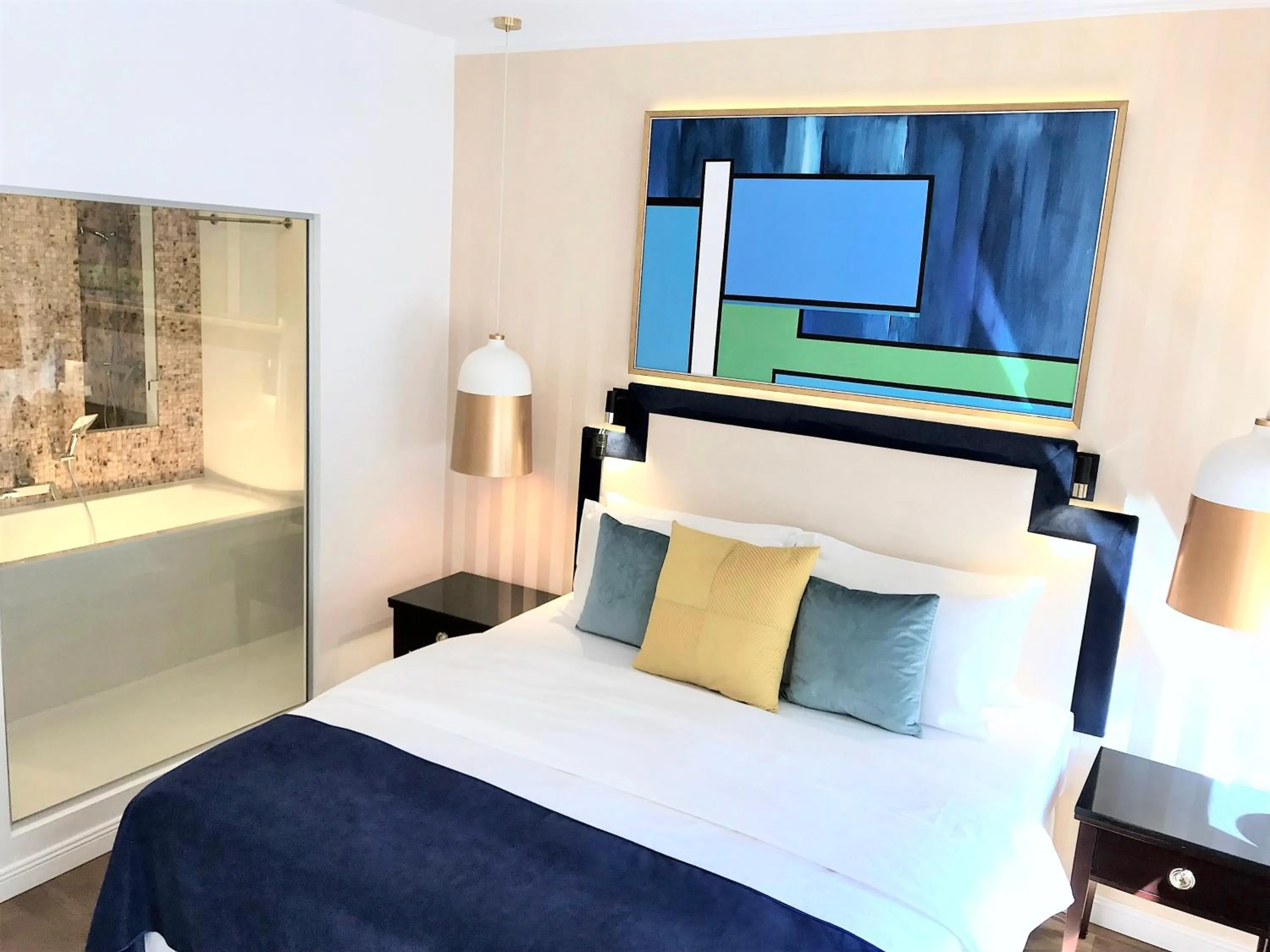 Bedroom in MONDRIAN Luxury Suites UNESCO Old Town