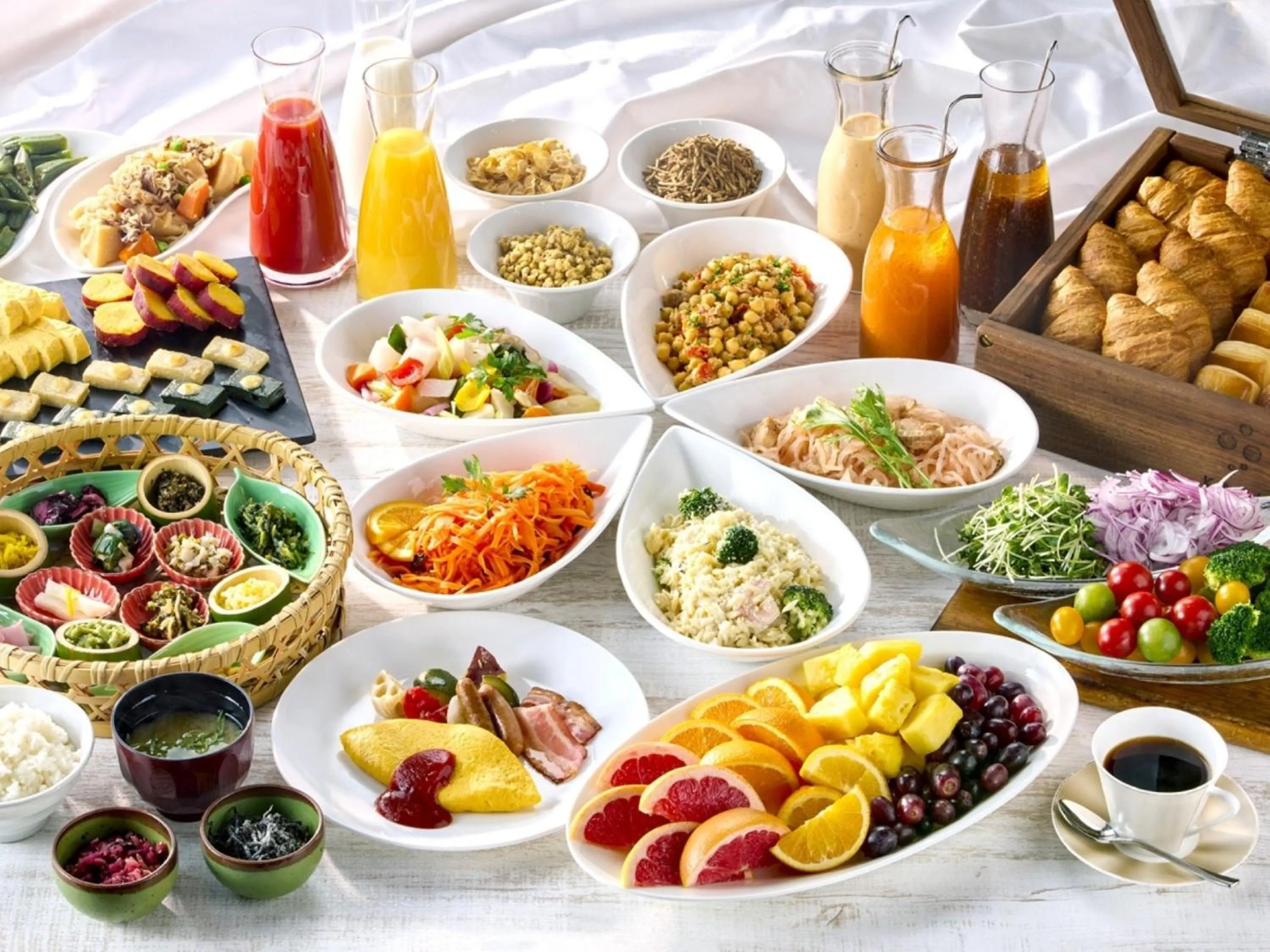 Breakfast in RIHGA Royal Hotel Kyoto