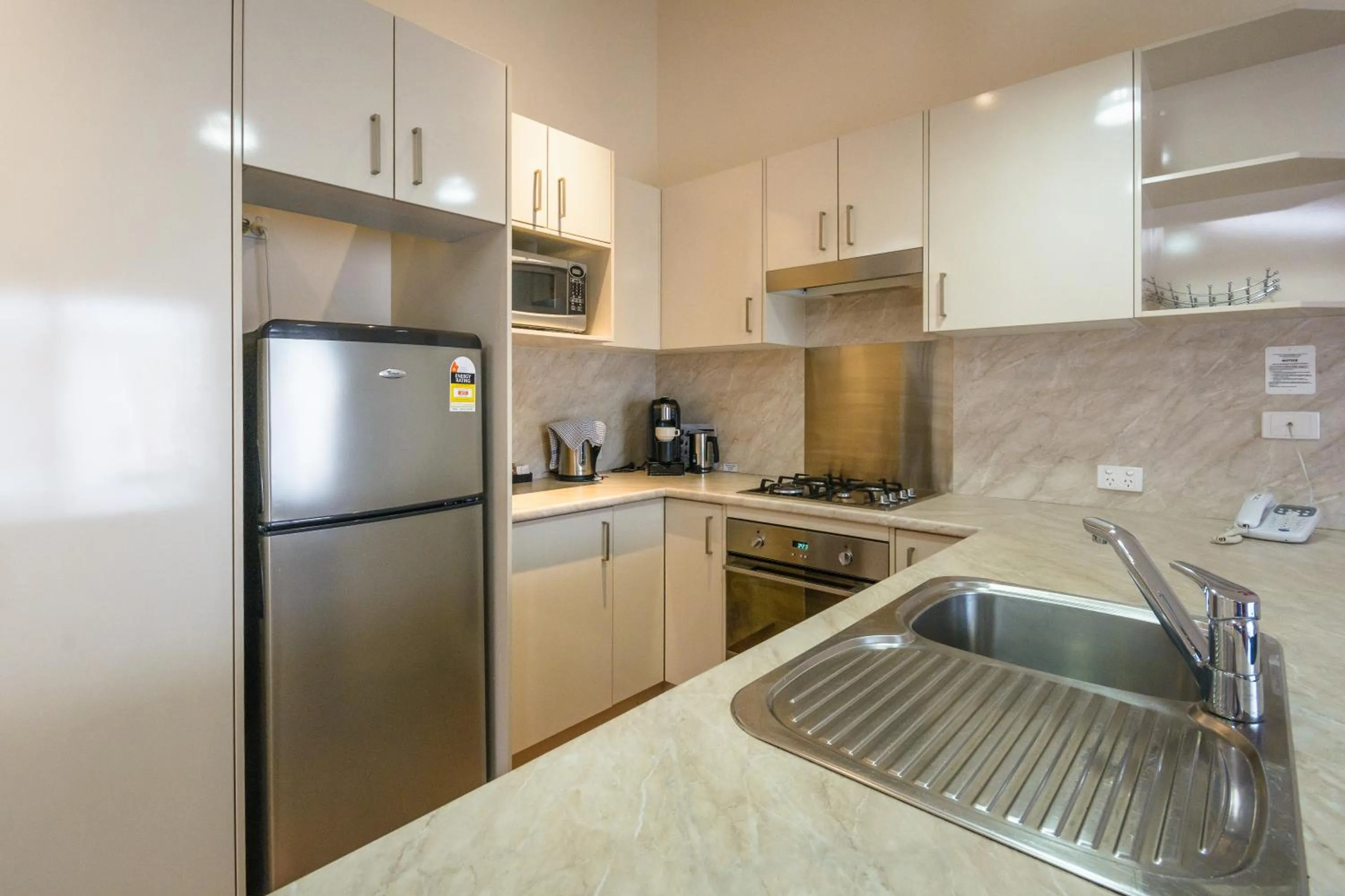 Kitchen or kitchenette in Wollongong Surf Leisure Resort