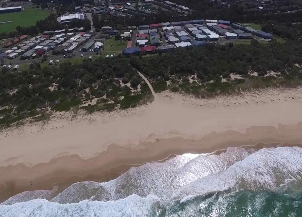 Bird's eye view in Wollongong Surf Leisure Resort