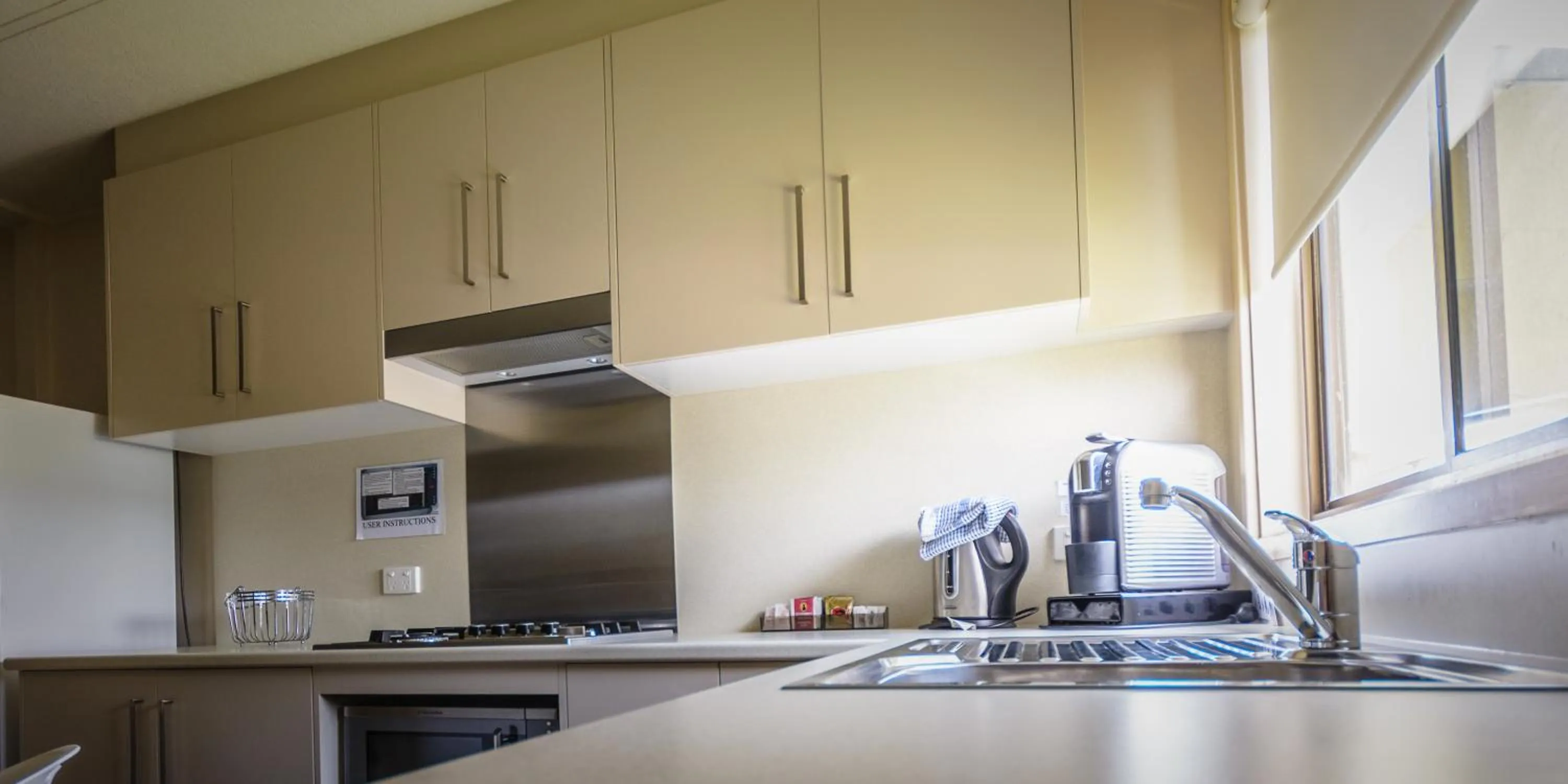 Kitchen or kitchenette in Wollongong Surf Leisure Resort