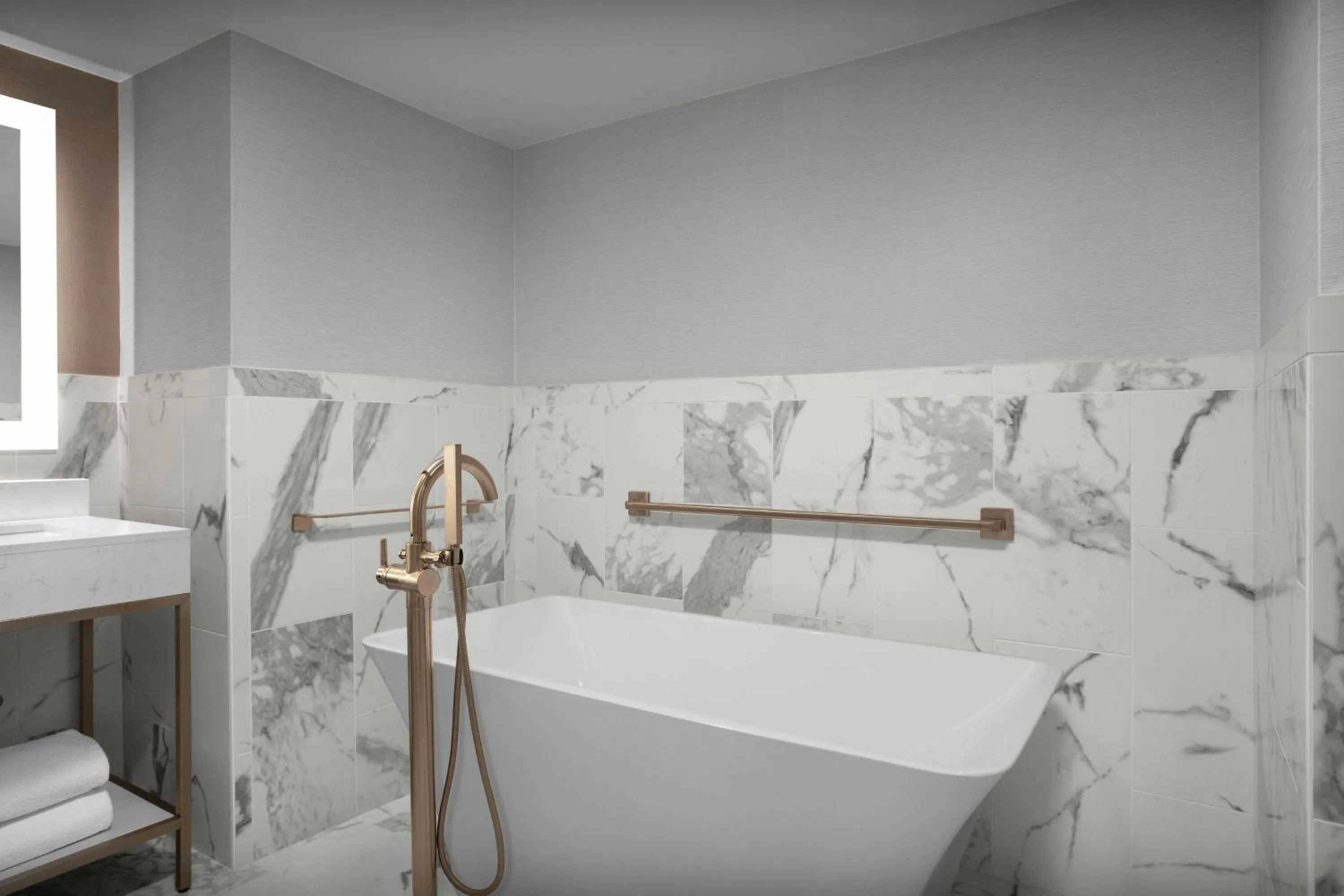 Photo of the whole room in Courtyard by Marriott San Diego Downtown Little Italy