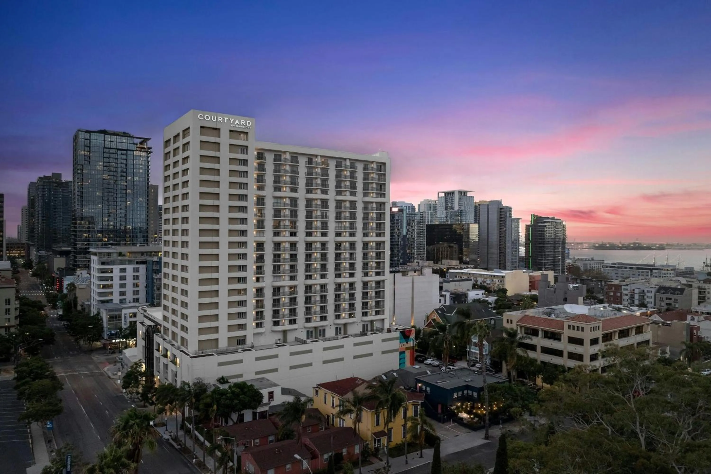 Property building in Courtyard by Marriott San Diego Downtown Little Italy