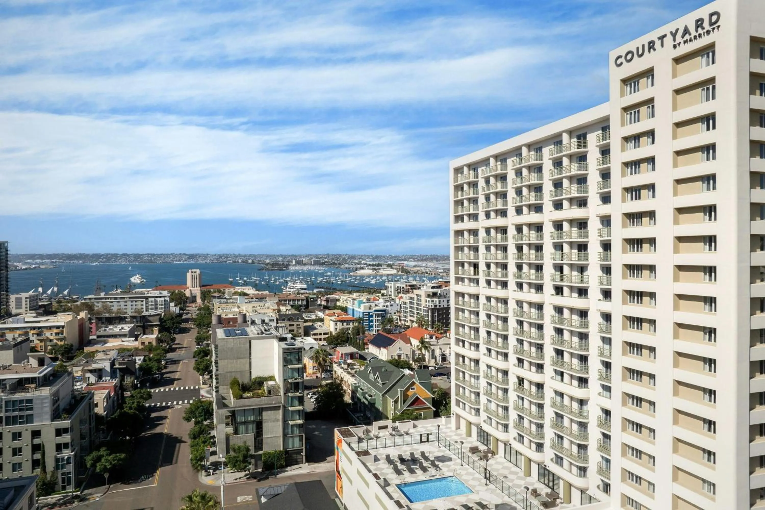 Property building in Courtyard by Marriott San Diego Downtown Little Italy